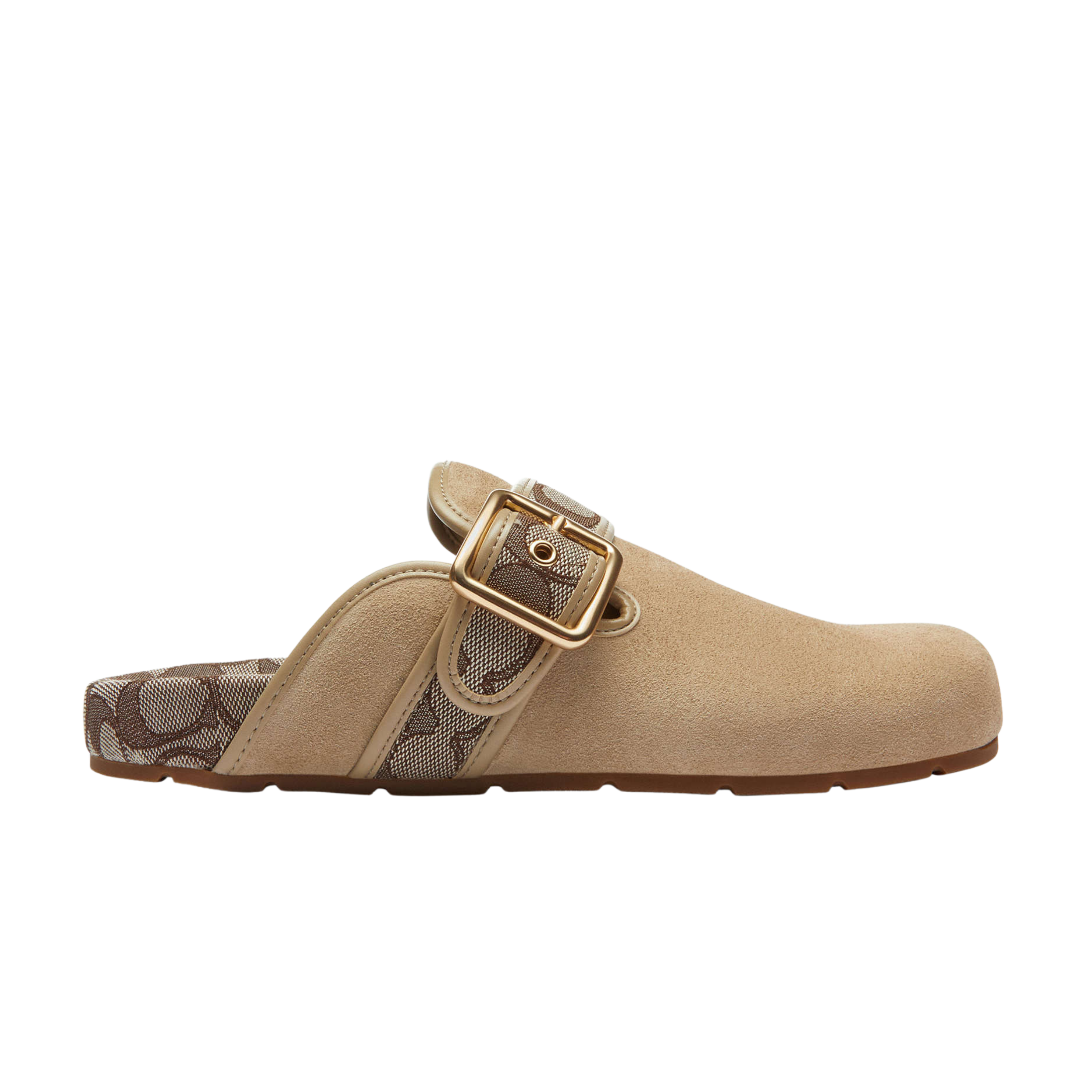 COACH Women's Archival Buckle Clog - Oat