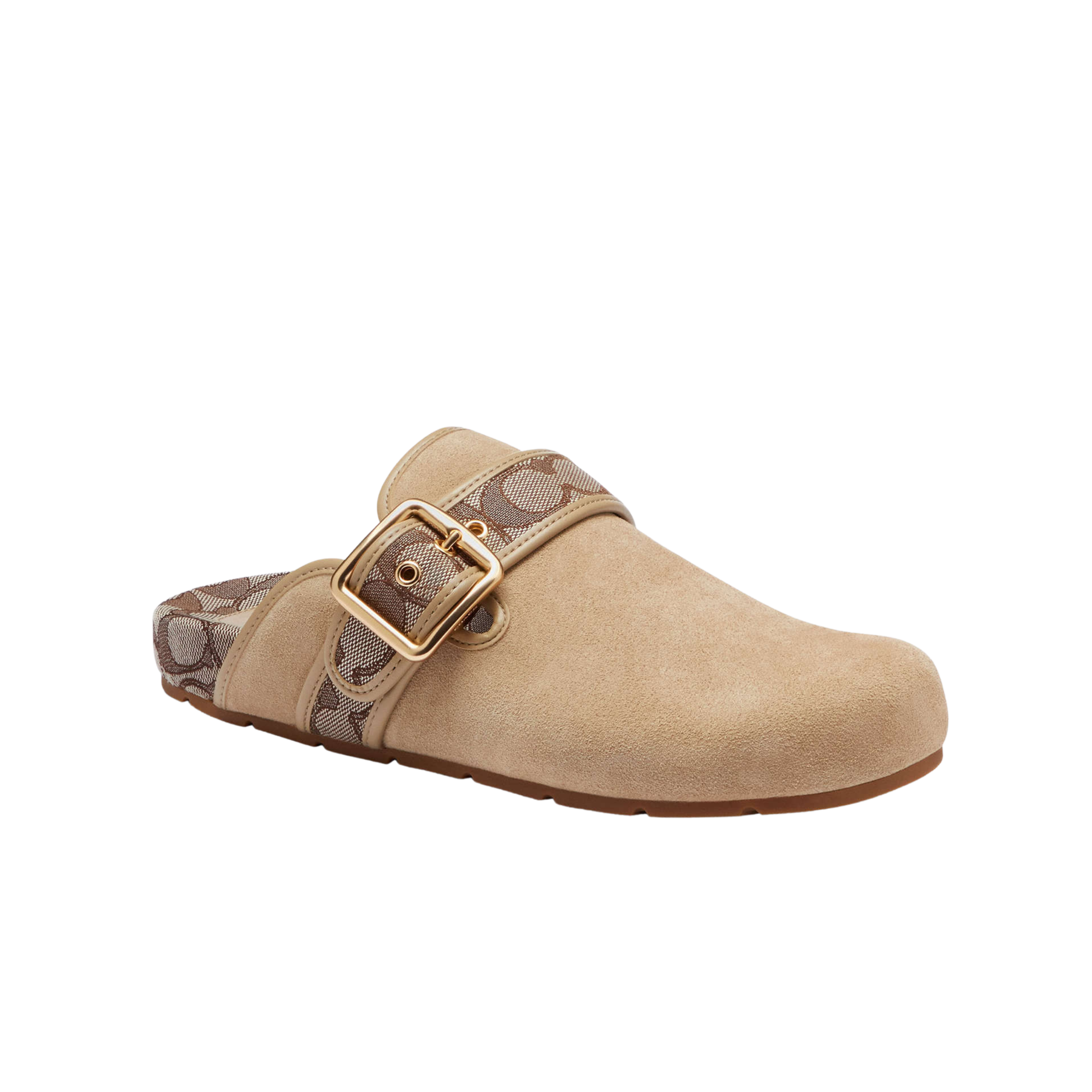 COACH Women's Archival Buckle Clog - Oat