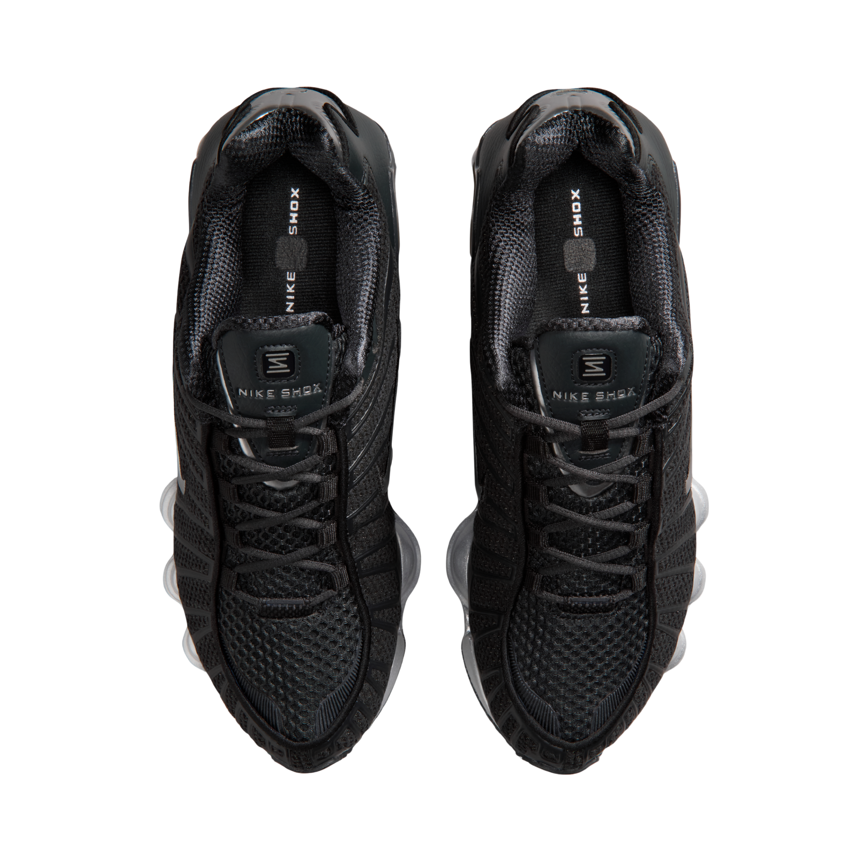 Nike Women Shox TL - Off Noir Black Metallic Silver