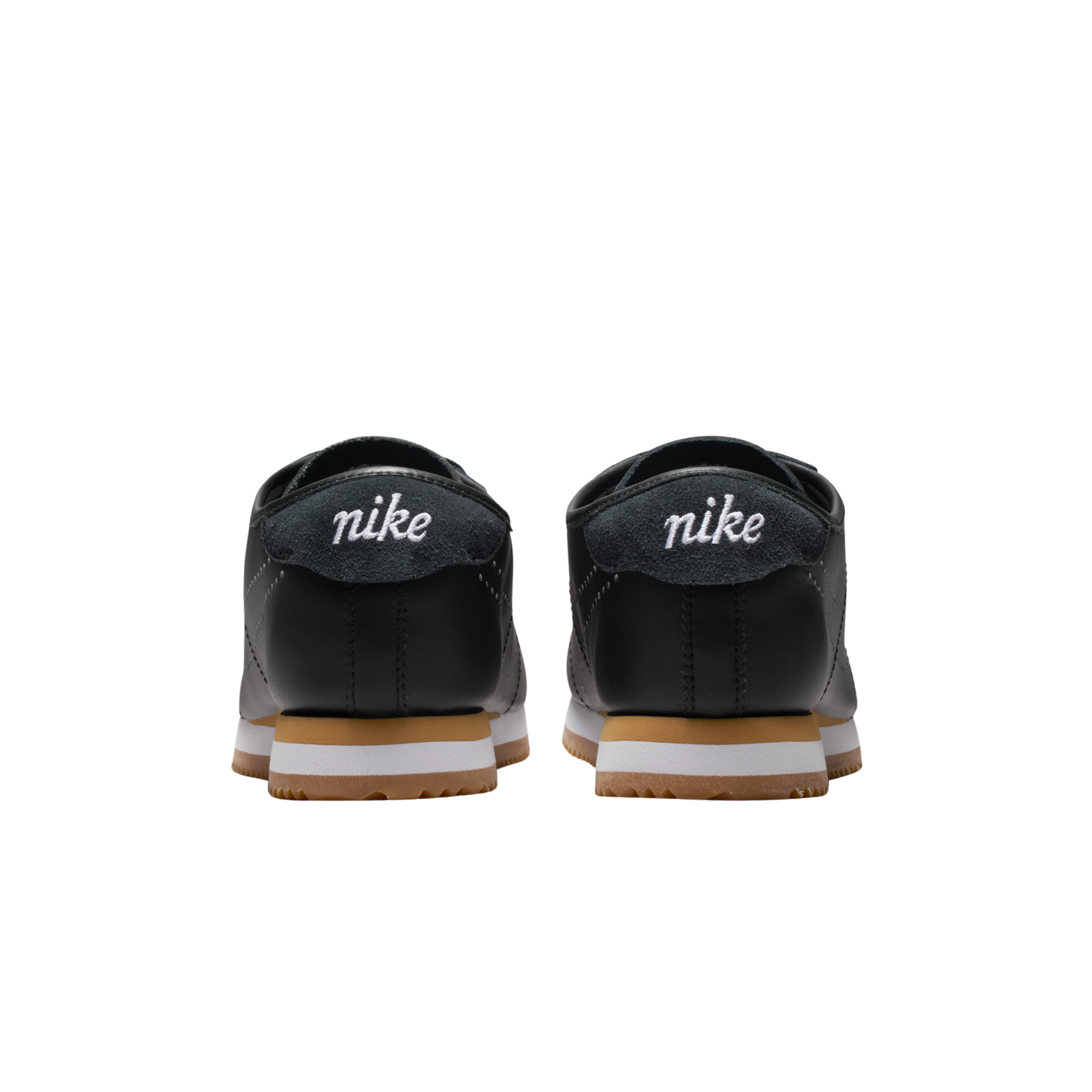 Nike Women's Cortez - Black Gum Light Brown White