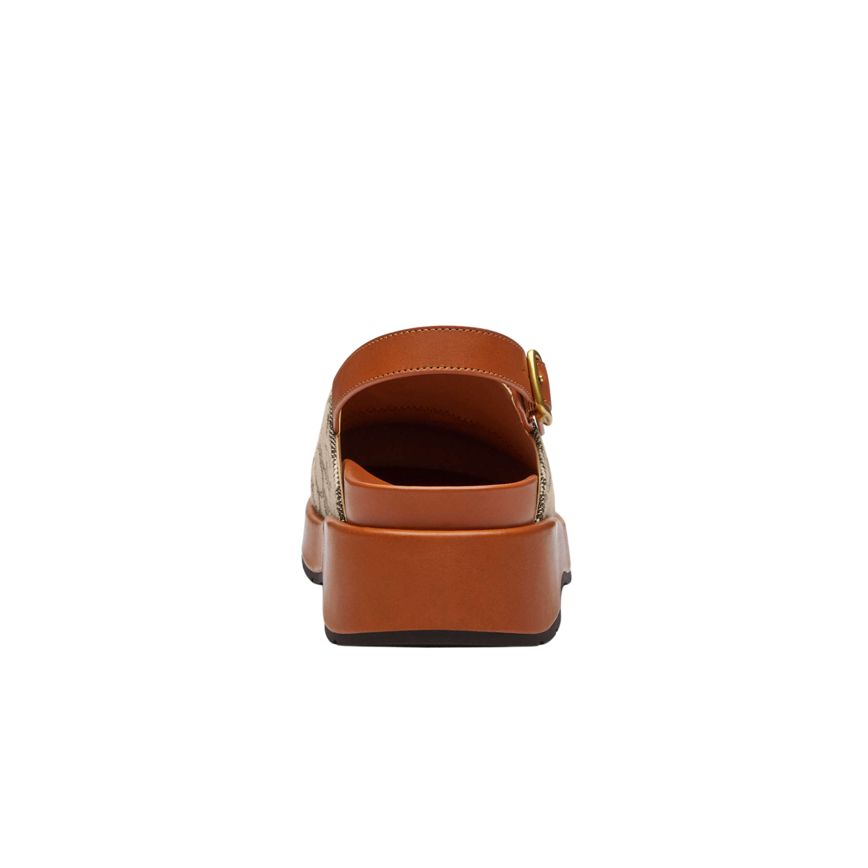 COACH Women's Sculpted C Platform Clog - Burnished Amber