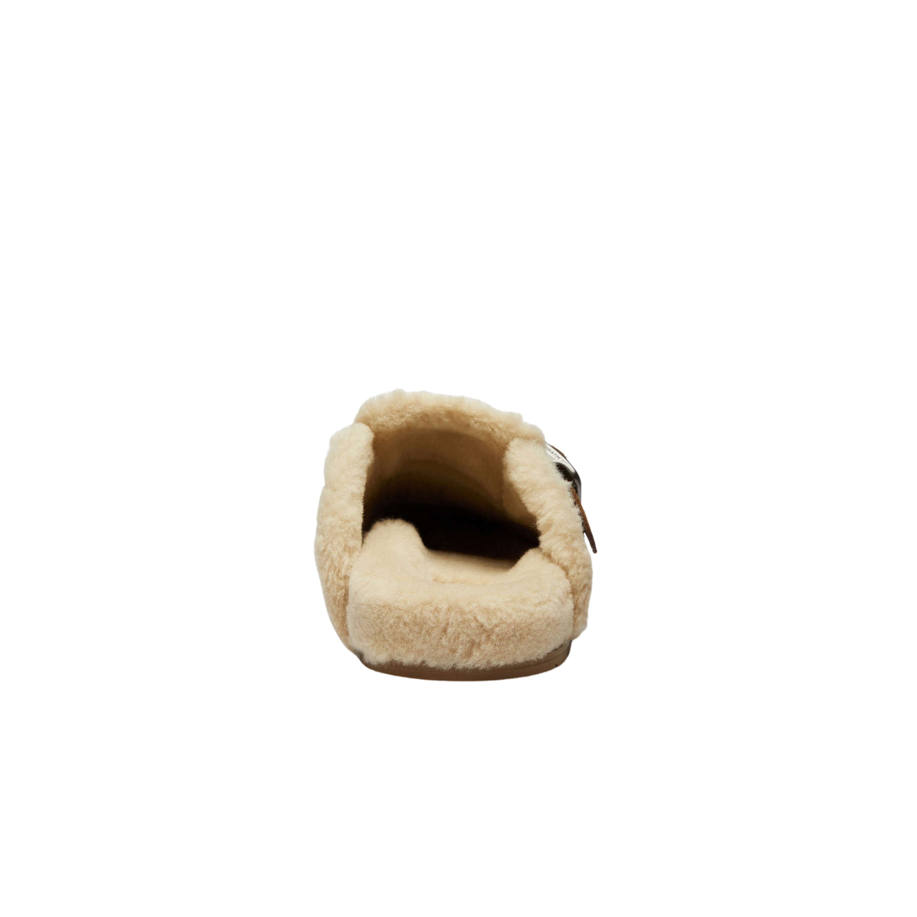 Coach Men's Buckle Clog - Shearling Tobacco