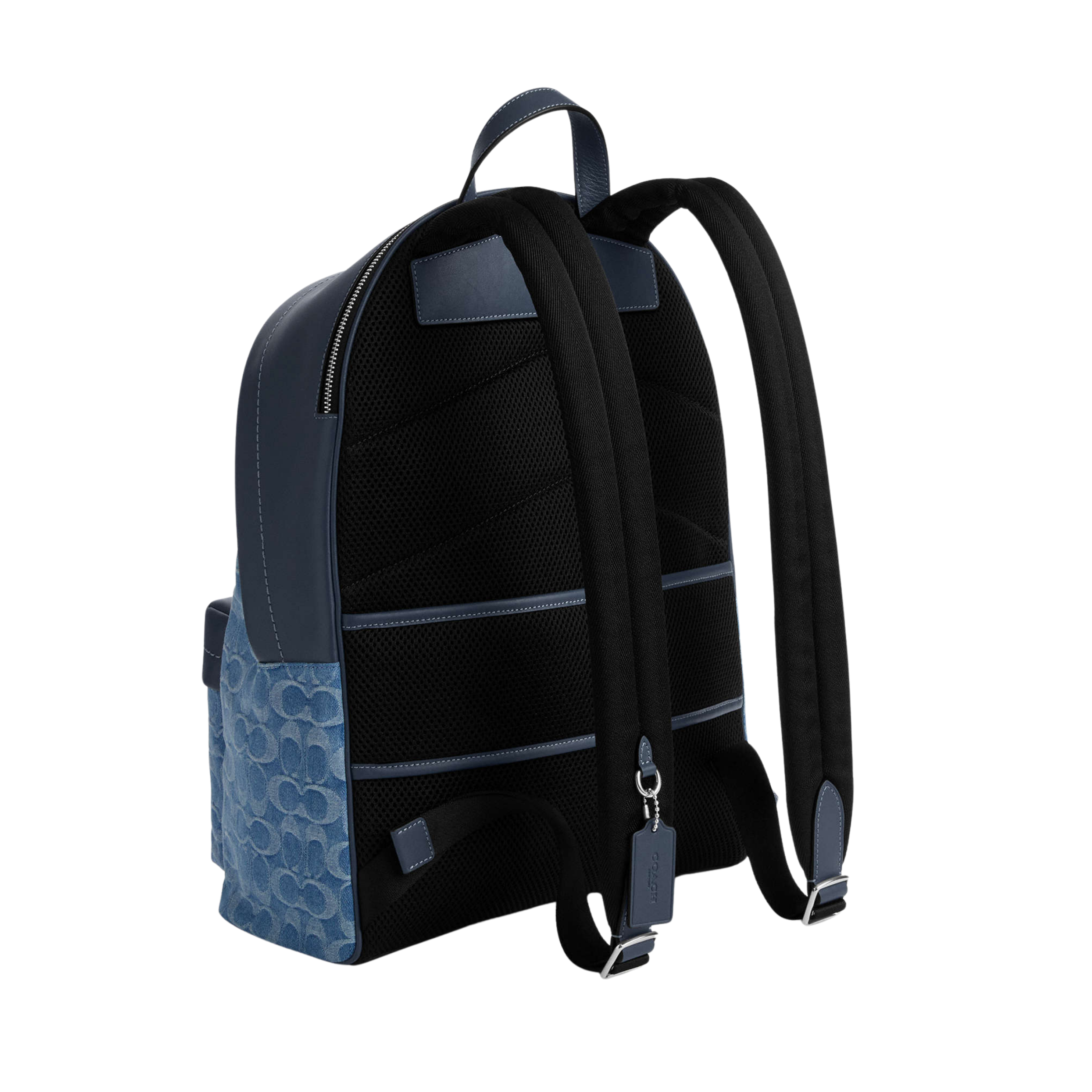 Coach Taylor Backpack - Silver Denim