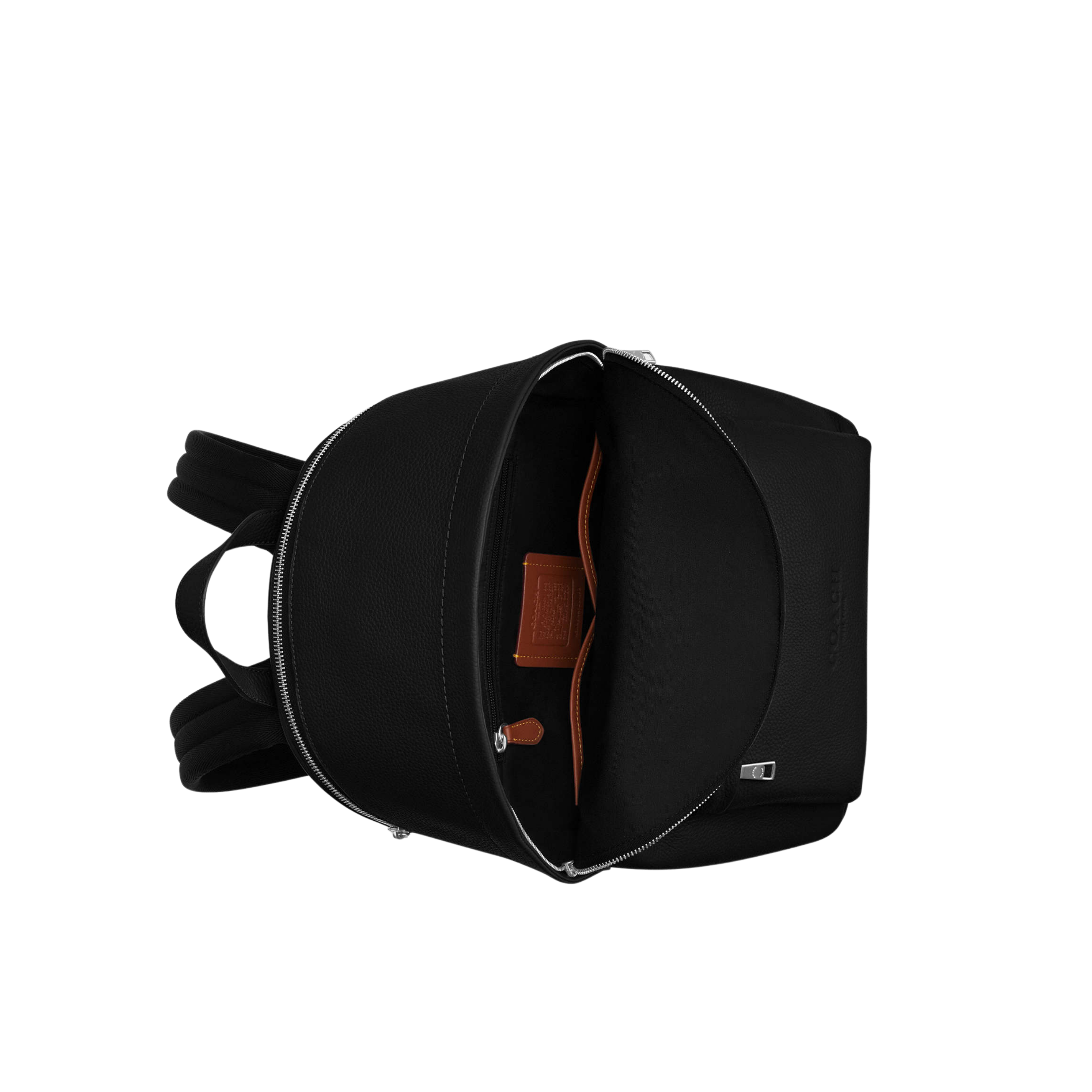 Coach Taylor Backpack - Silver Black