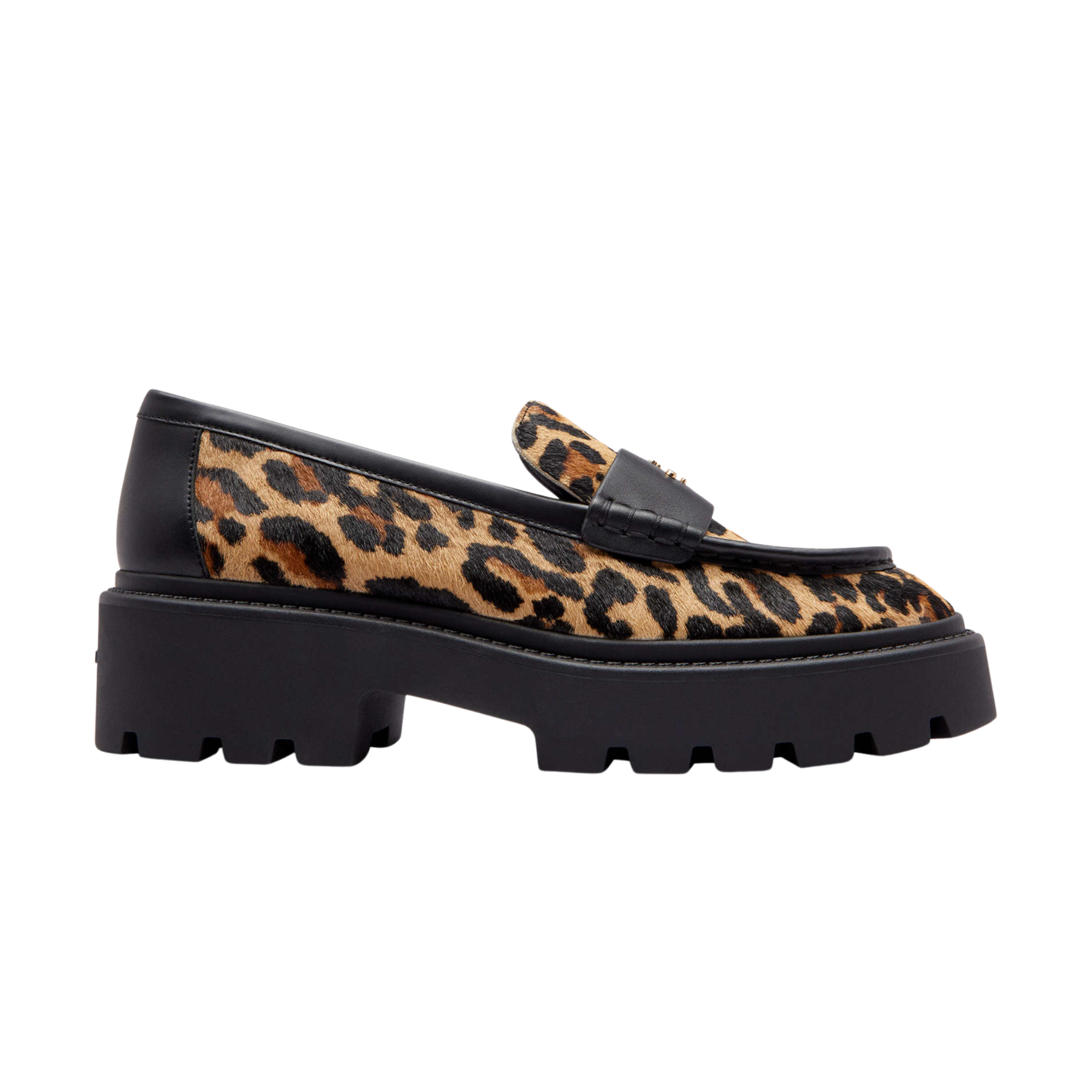 COACH Women's Lucy Loafer - Tan Black