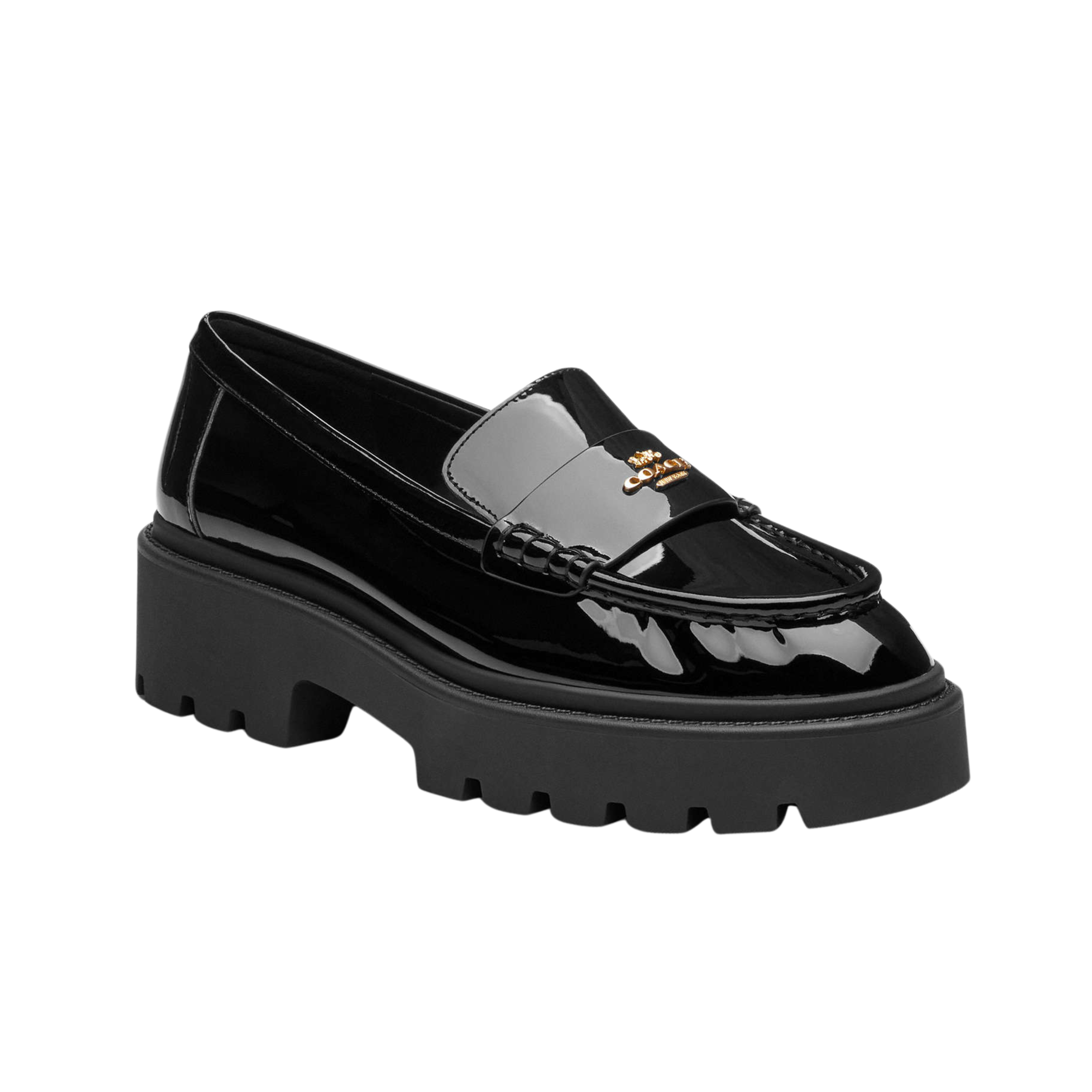 COACH Women's Lucy Loafer - Leather Black