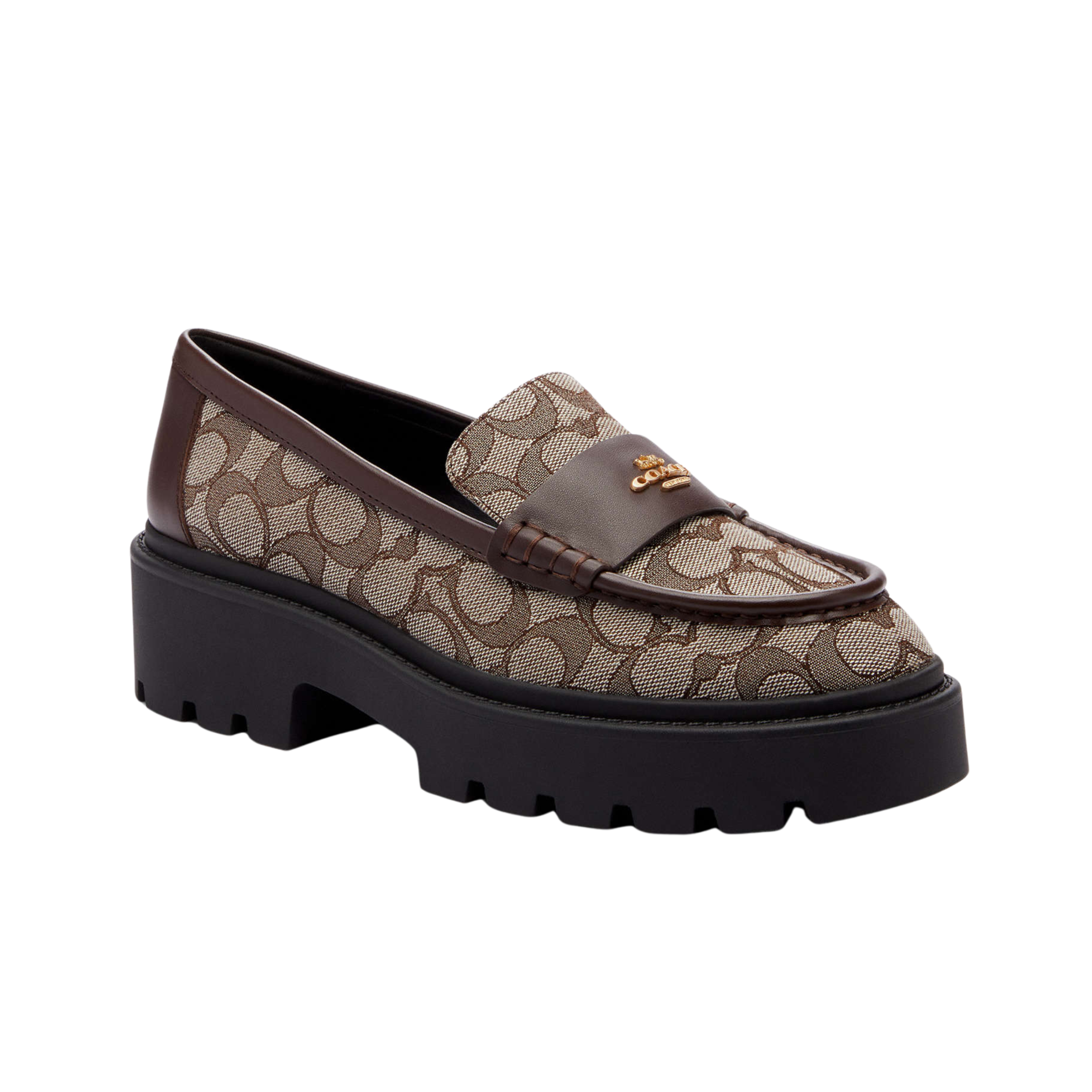 COACH Women's Lucy Loafer - Oak Maple