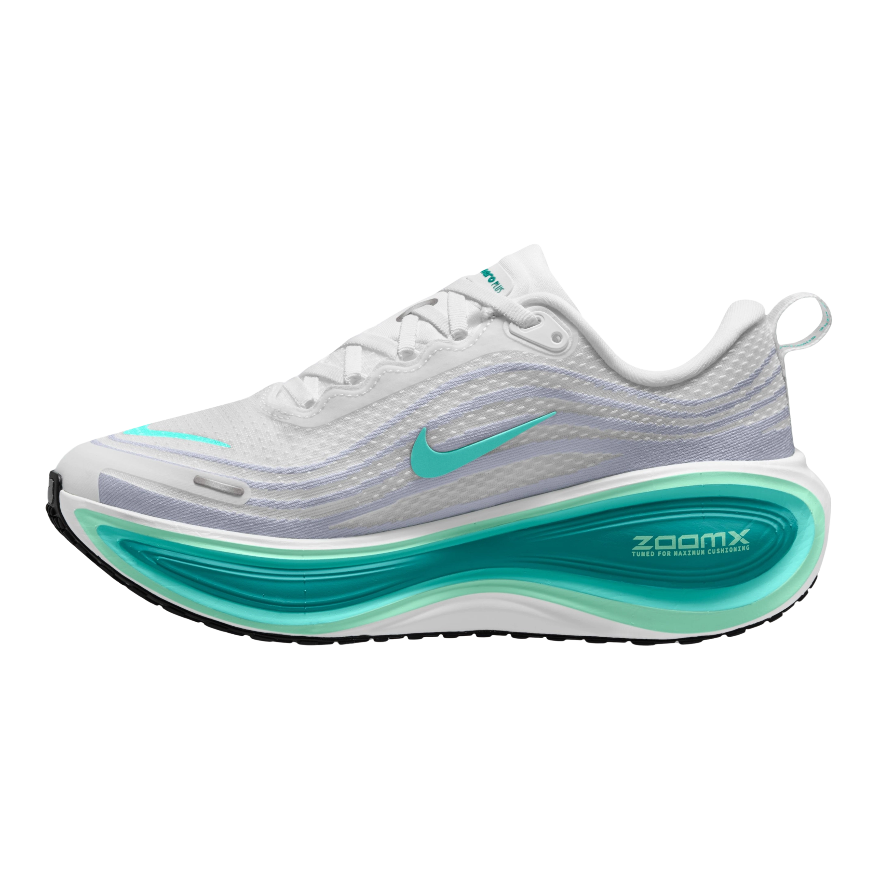 Nike Women's Vomero Plus - White Bleached Turquoise