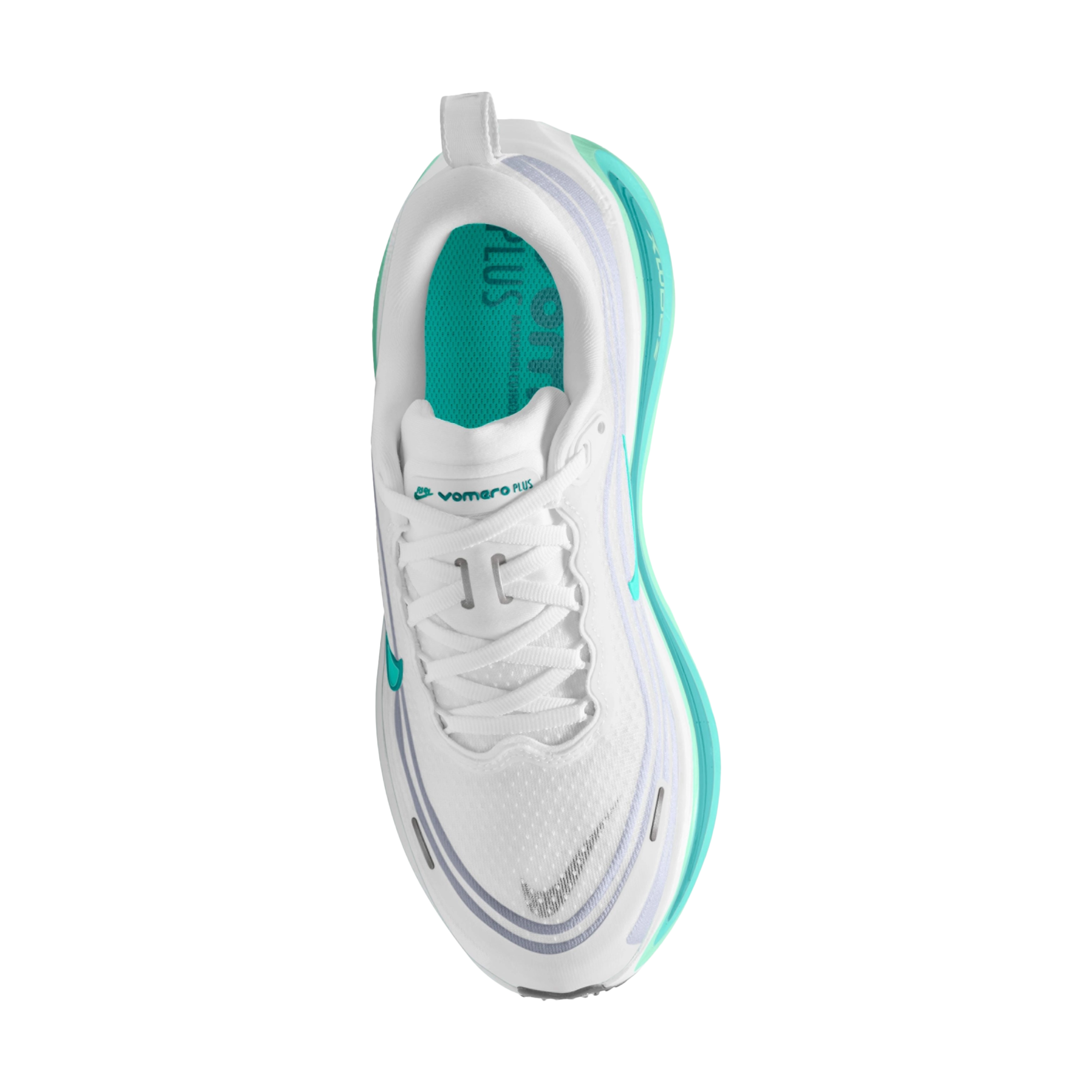 Nike Women's Vomero Plus - White Bleached Turquoise
