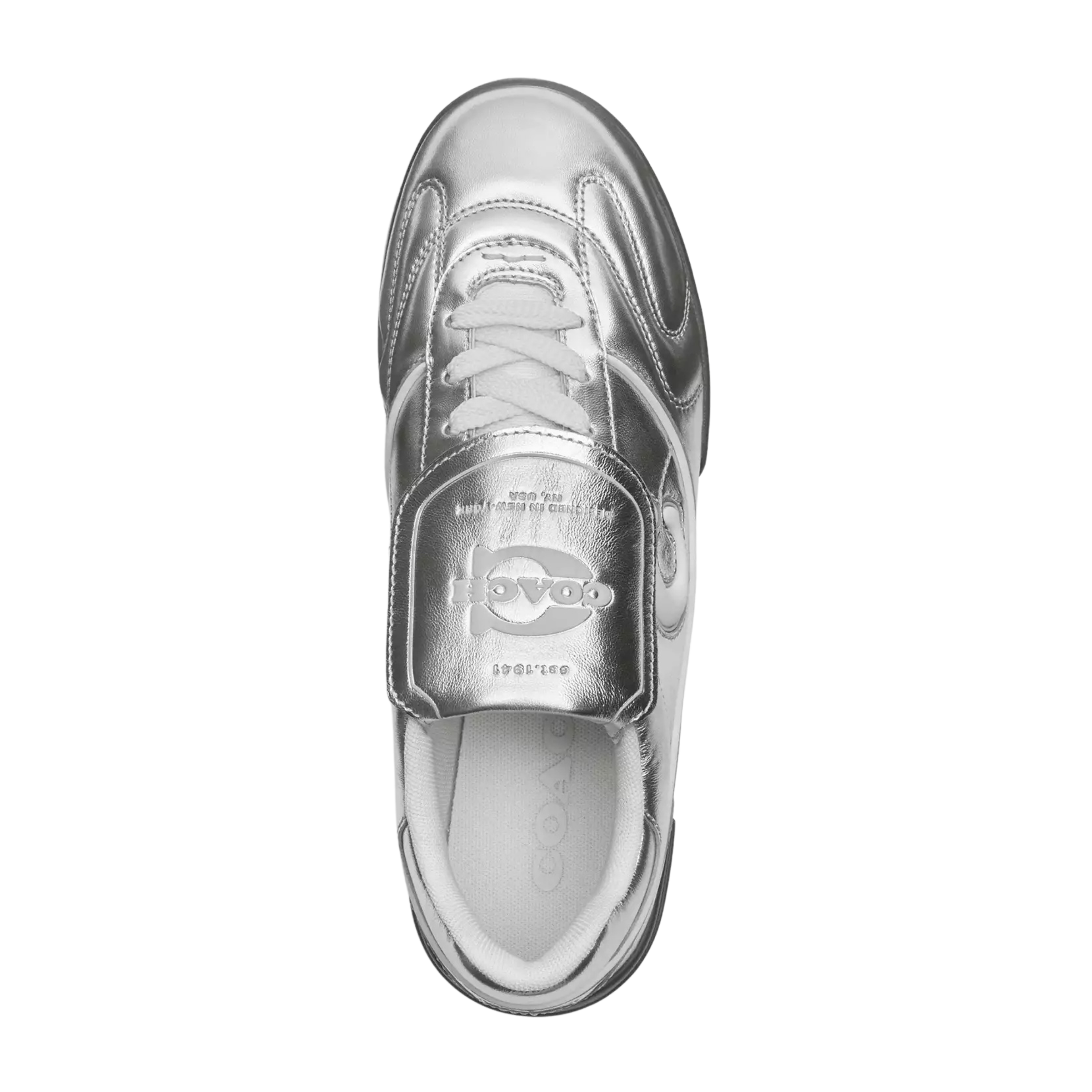COACH Women's Match Sneaker - Silver