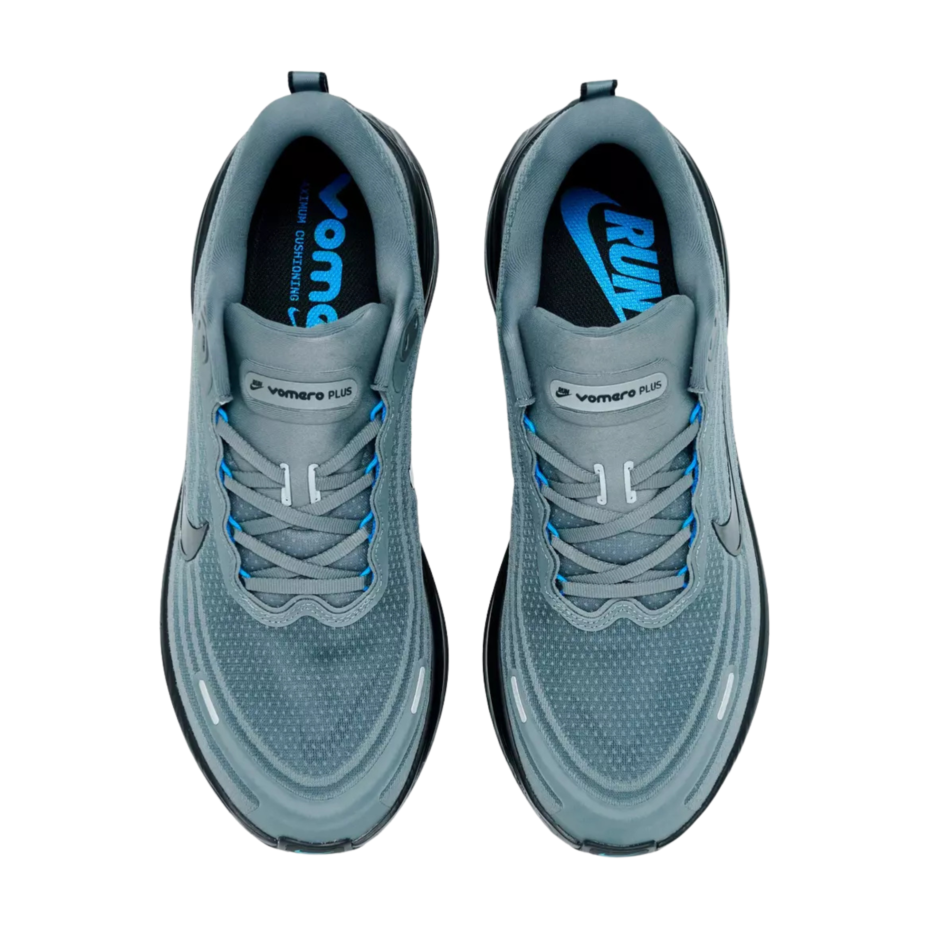 Nike Men's Vomero Plus - Smoke Grey Black Photo Blue