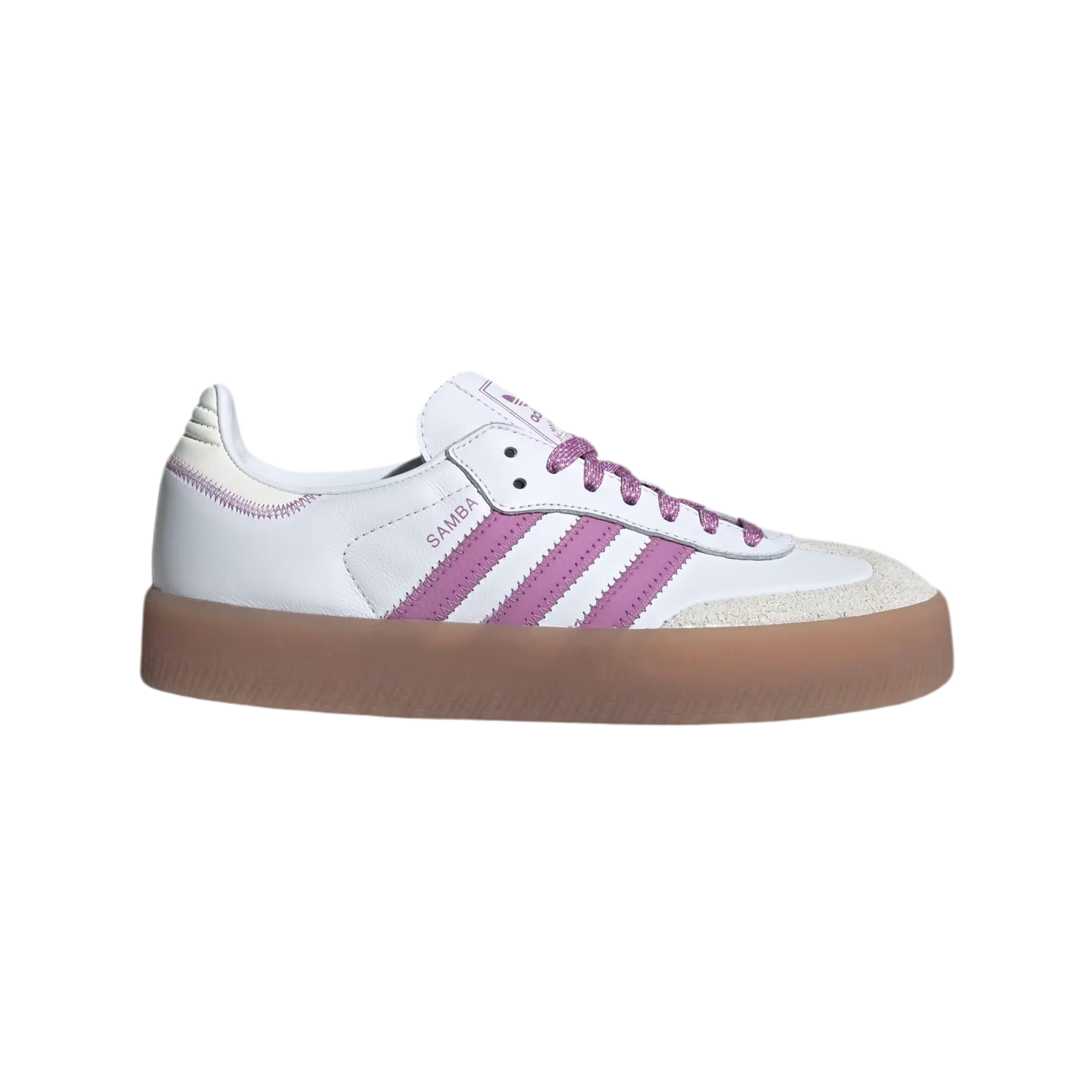 Adidas Women Sambae OG - White Preloved Purple
