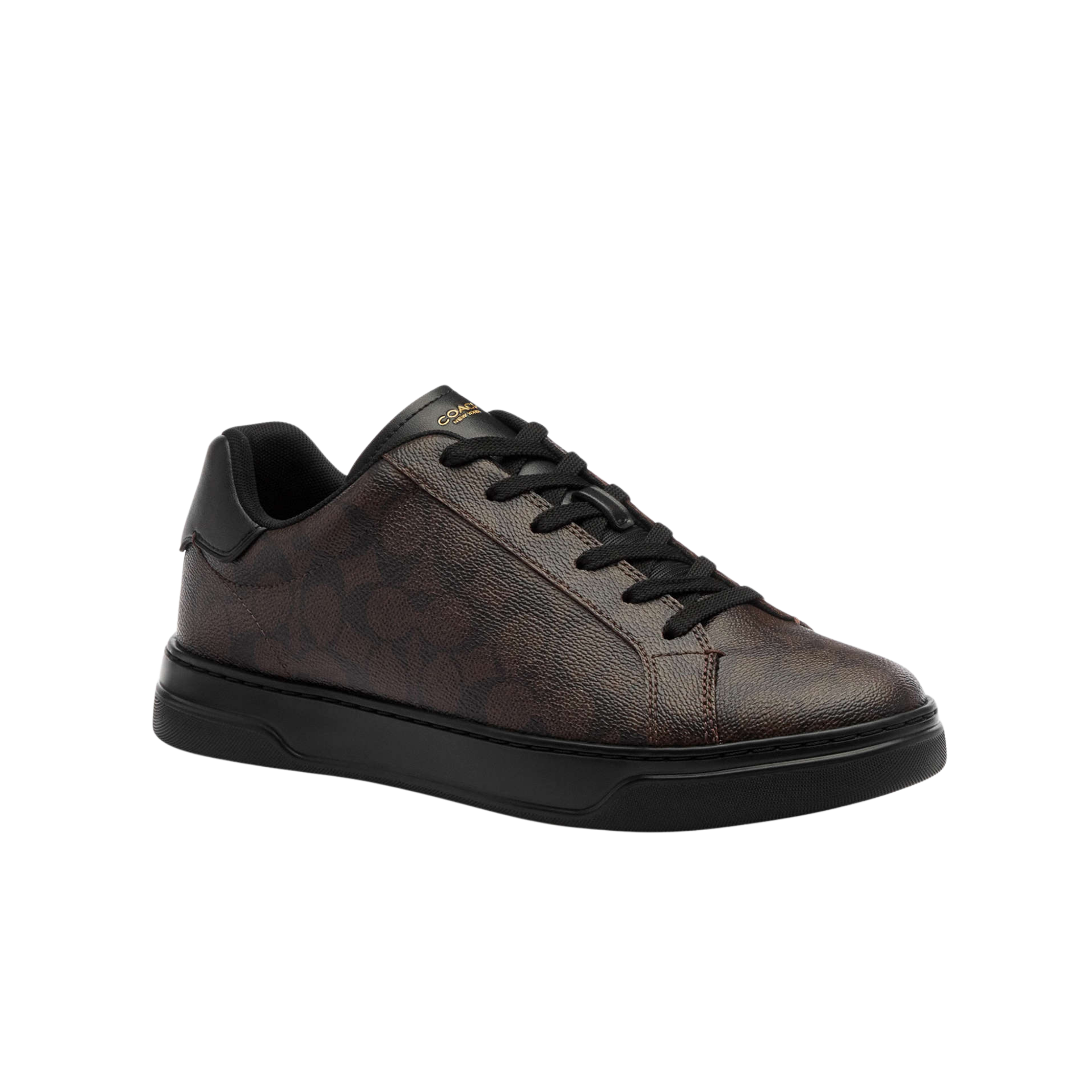 Coach Men's High Line Sneaker - Walnut Black
