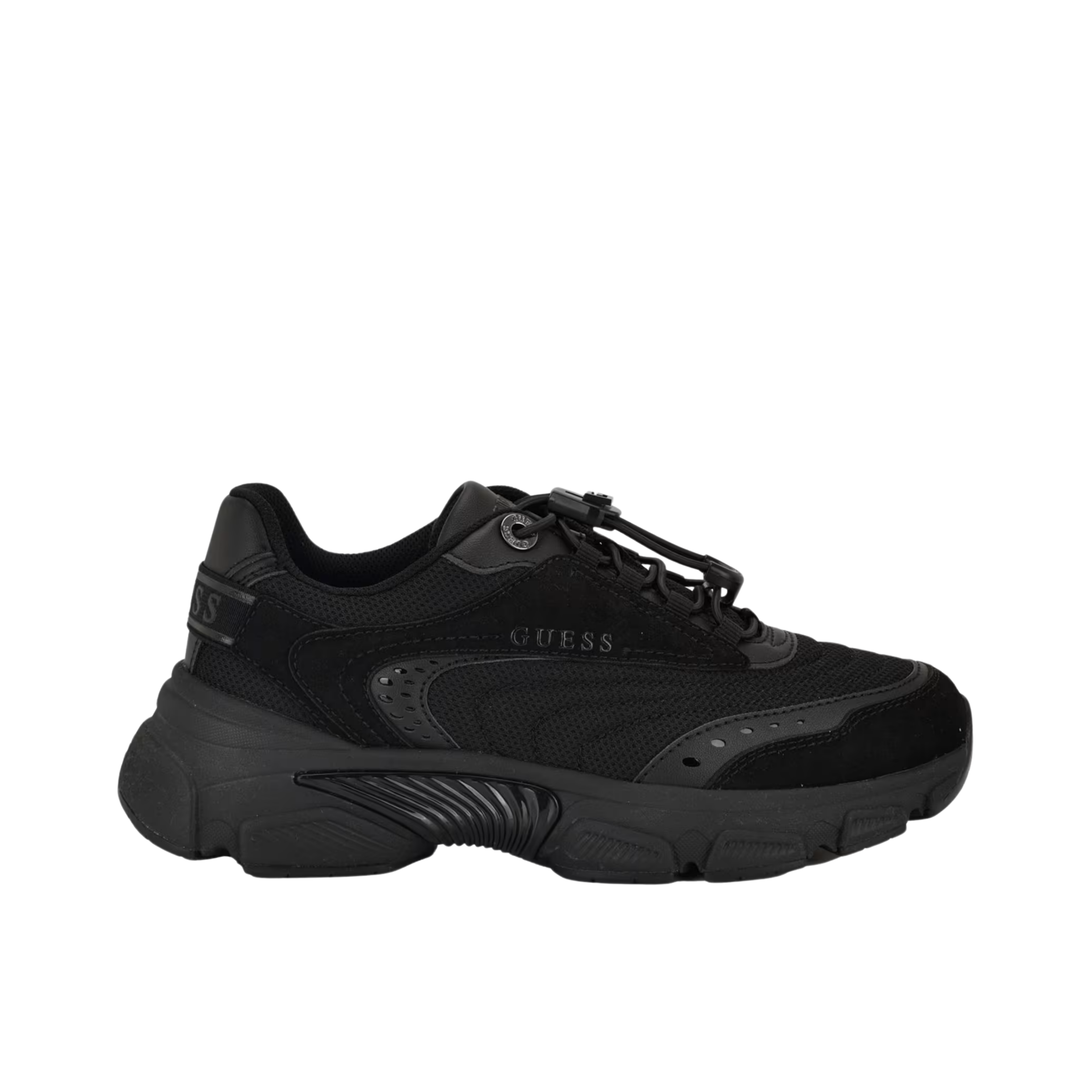 Guess Women Imeri Black Hiker Sneakers - Black