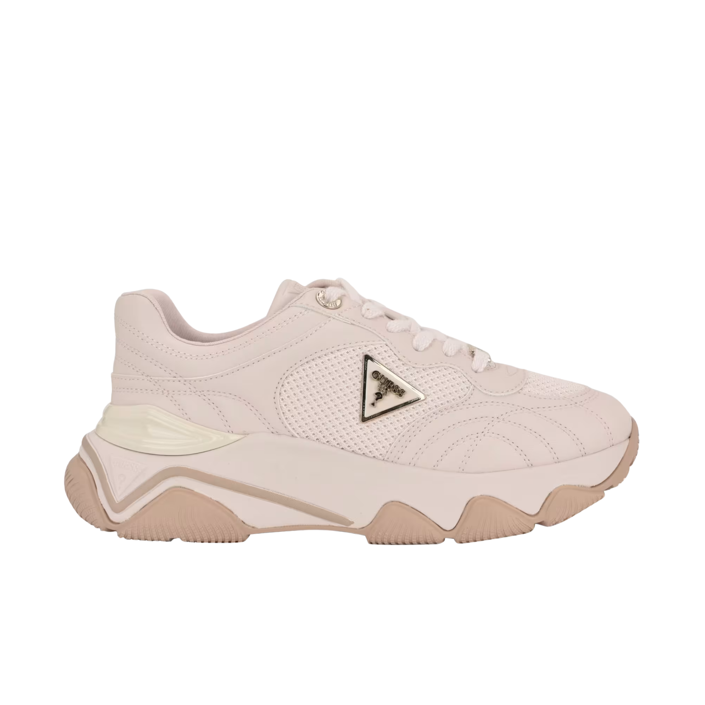 Guess Women Moeann Lace Up Sneakers - Light Pink 680