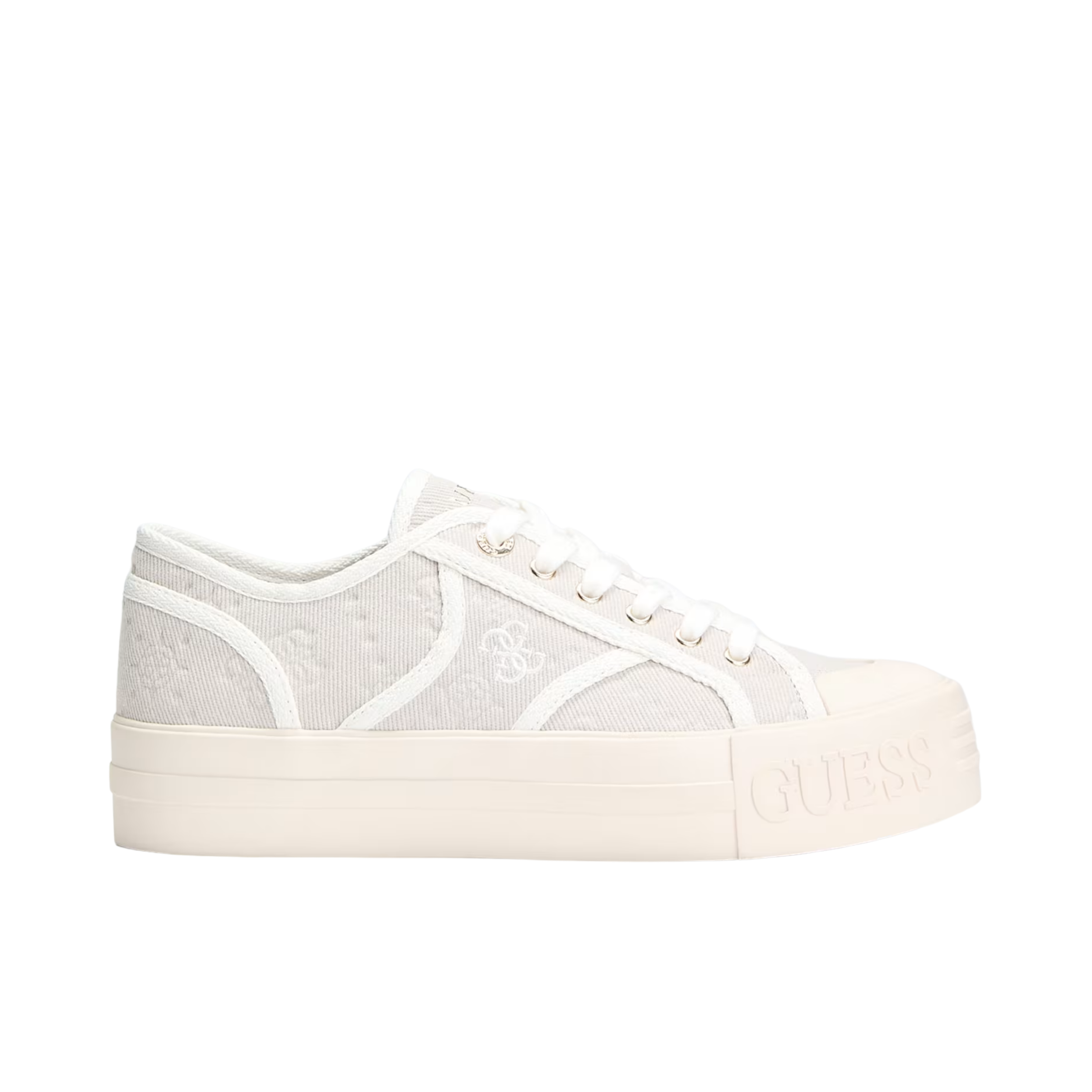 Guess Women Issah logo sneaker - Medium Natural