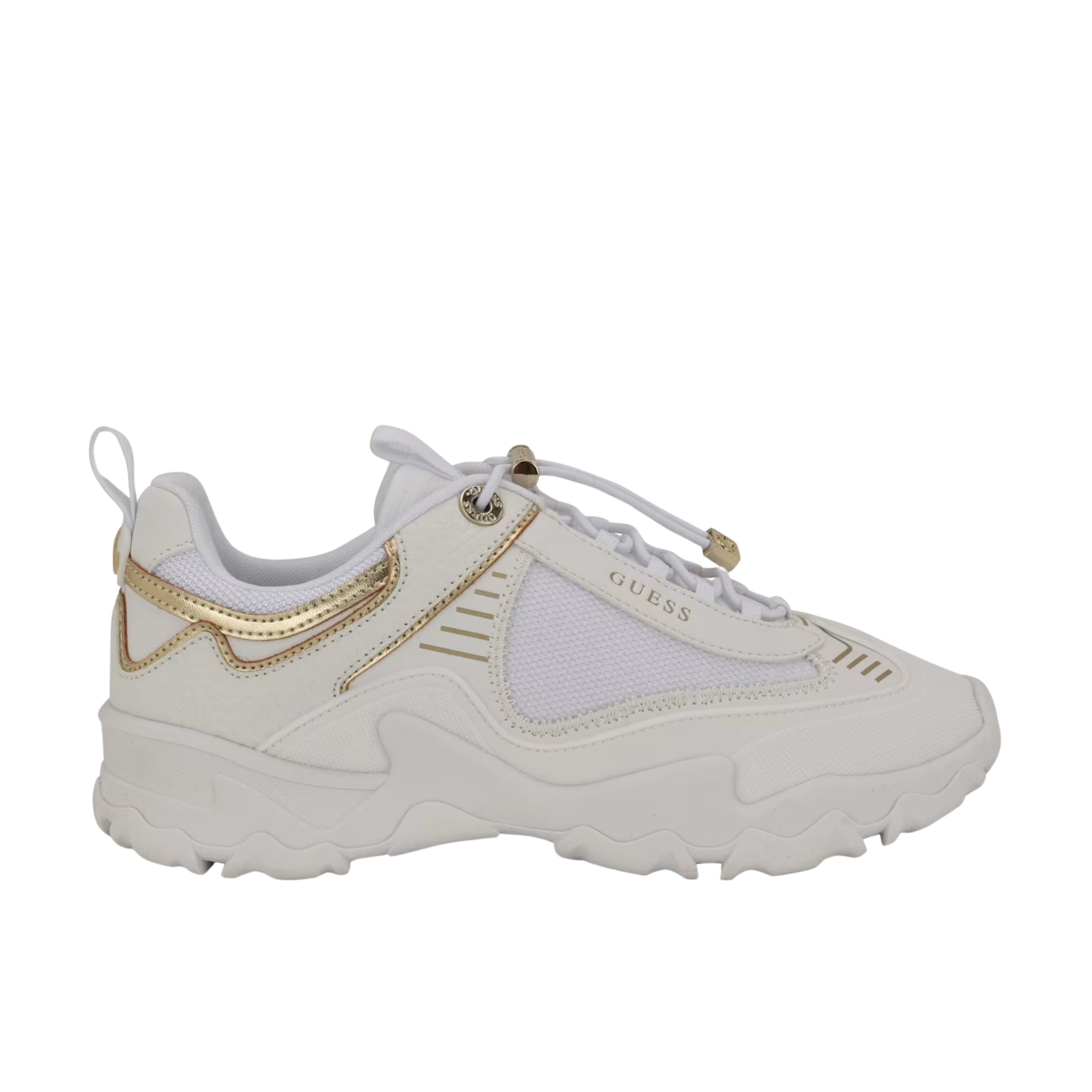 Guess Women Akcord Color Block Sneakers - White
