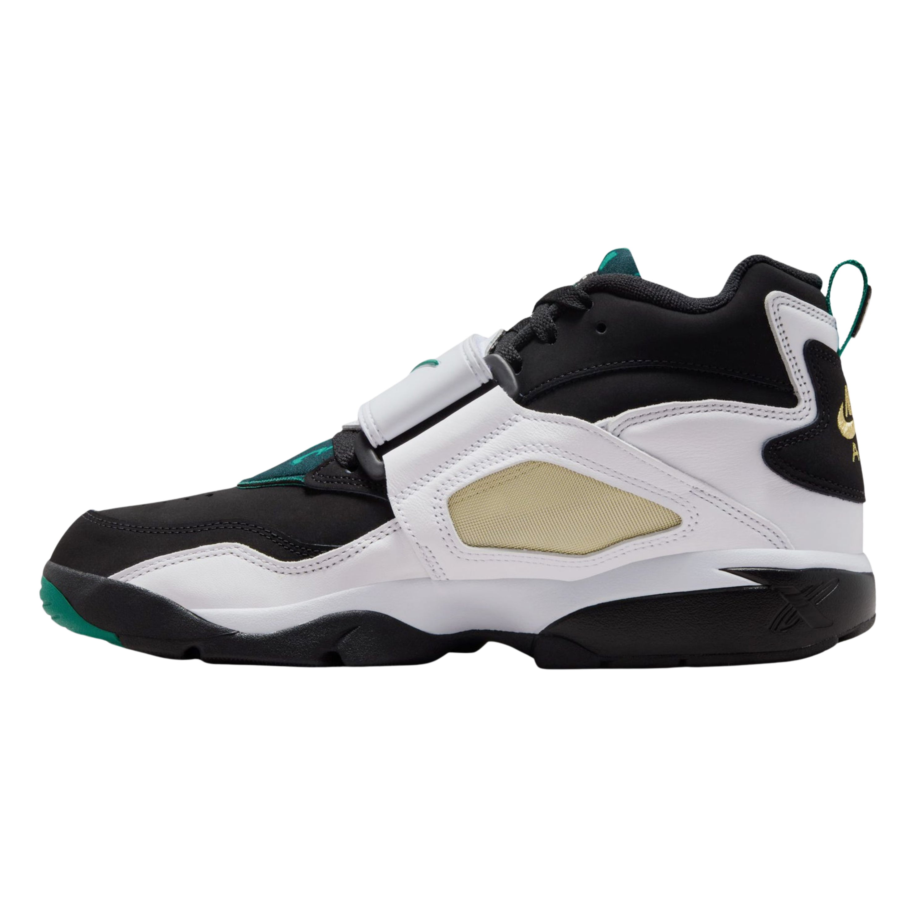 Nike Men's Air Diamond Turf - White Black Mystic Green