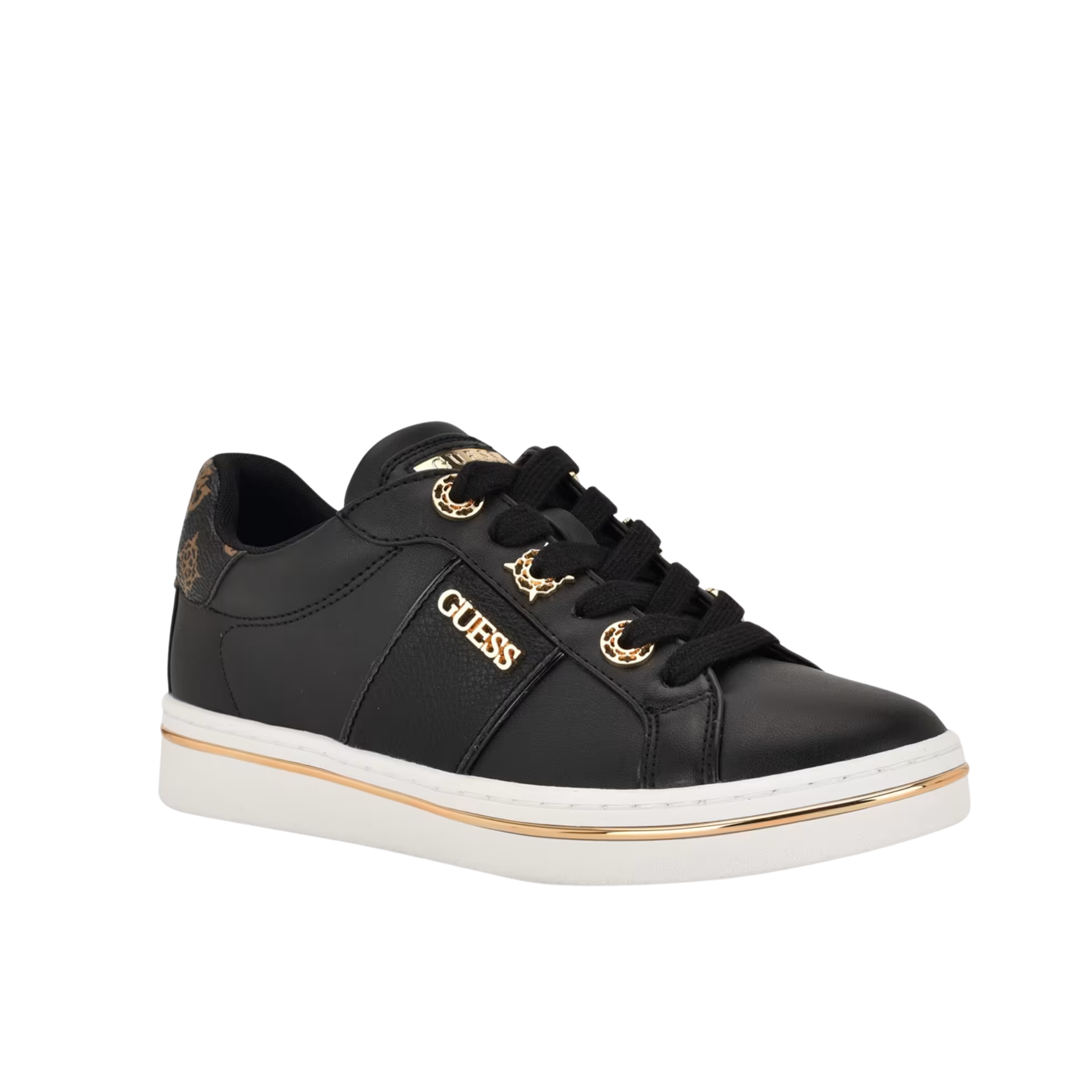 Guess Women Stew 4G logo sneaker - Black