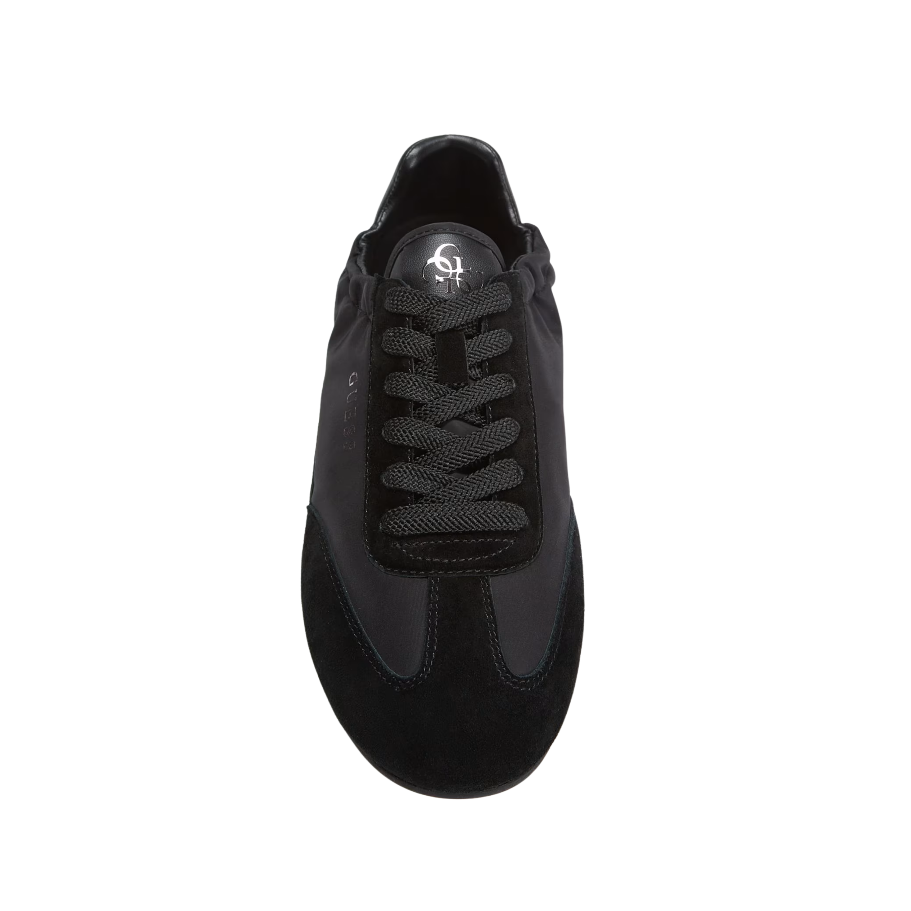 Guess Women Faux Leather Sneakers - Black