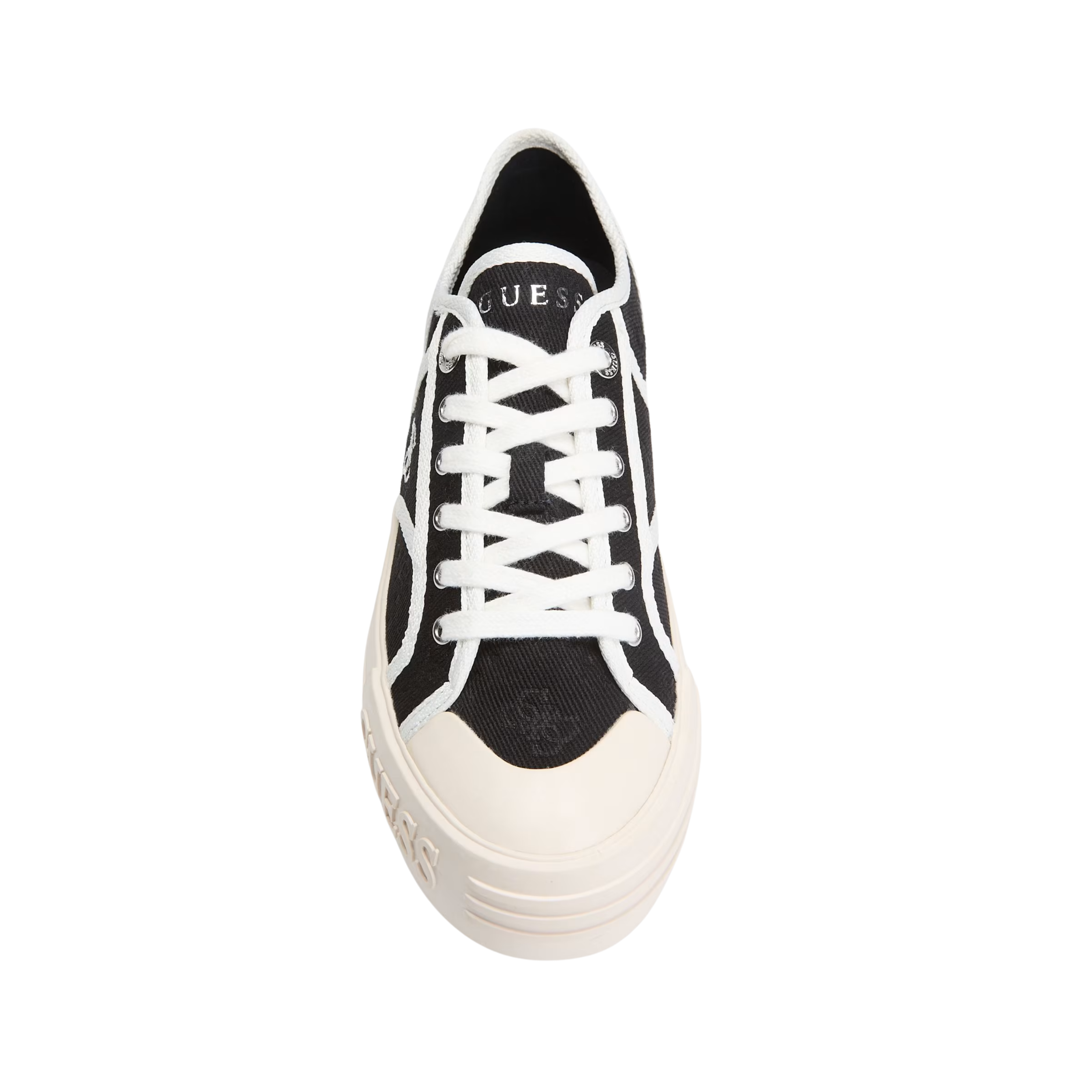 Guess Women Issah logo sneaker - Black