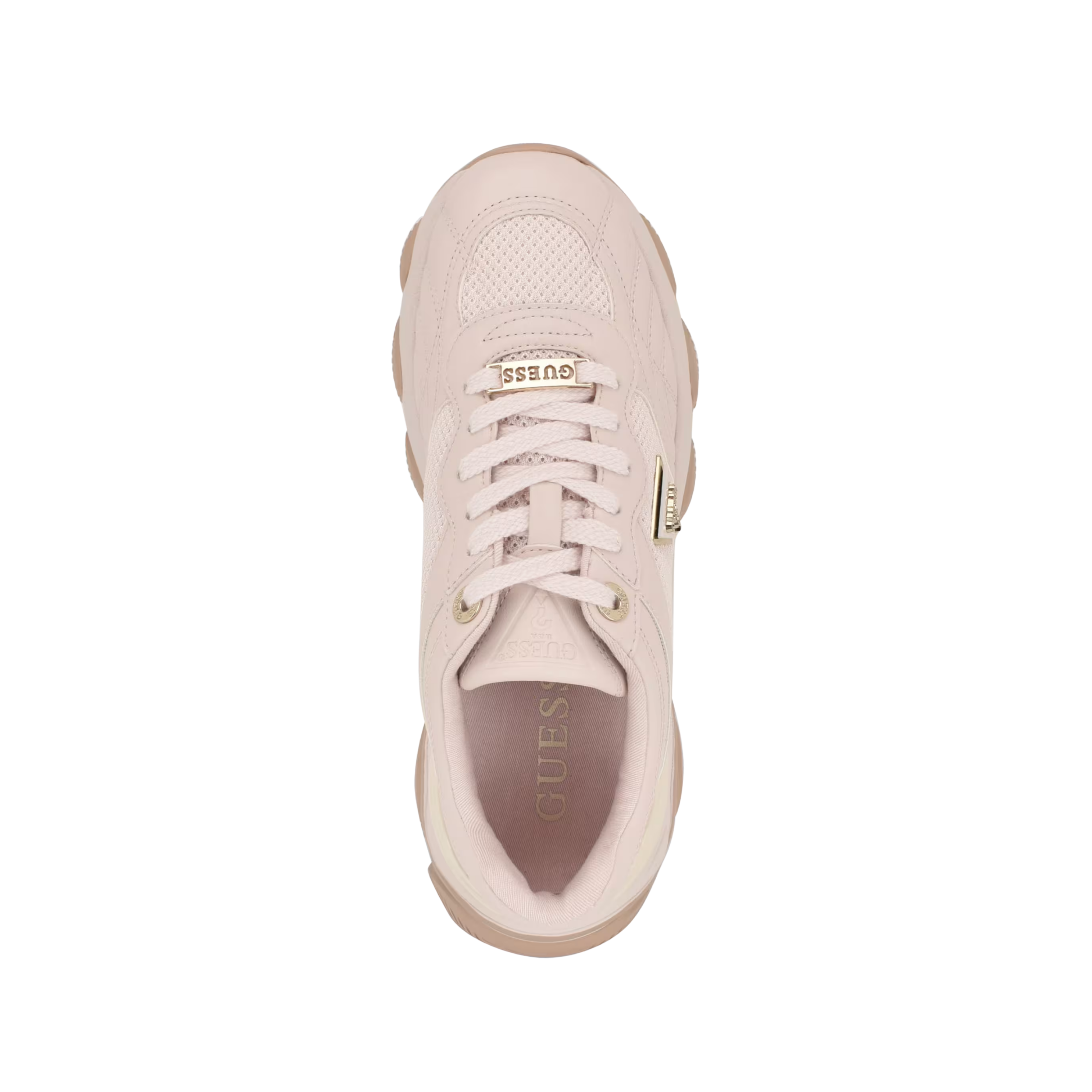 Guess Women Moeann Lace Up Sneakers - Light Pink 680