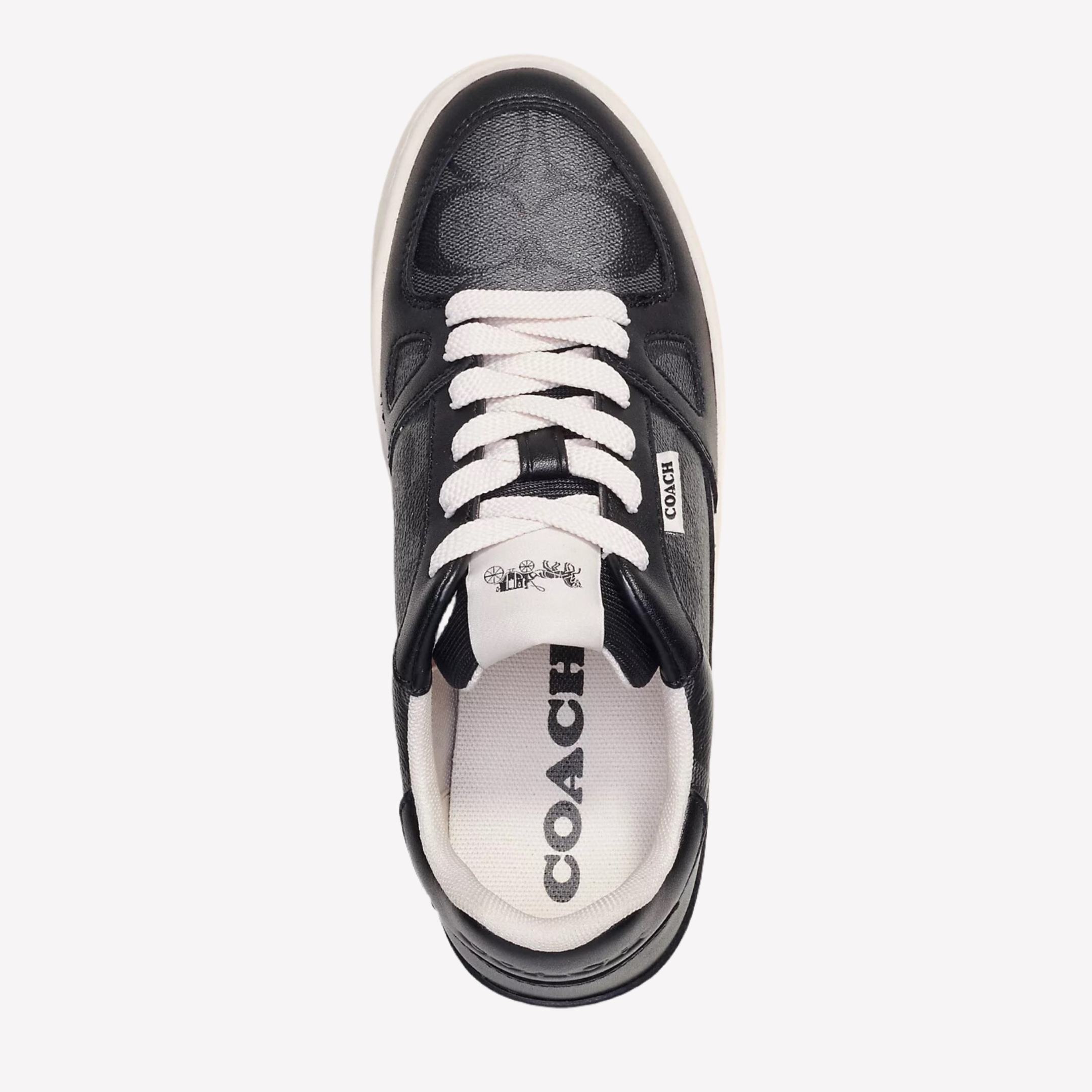COACH Women's Clip Court Sneaker - Black