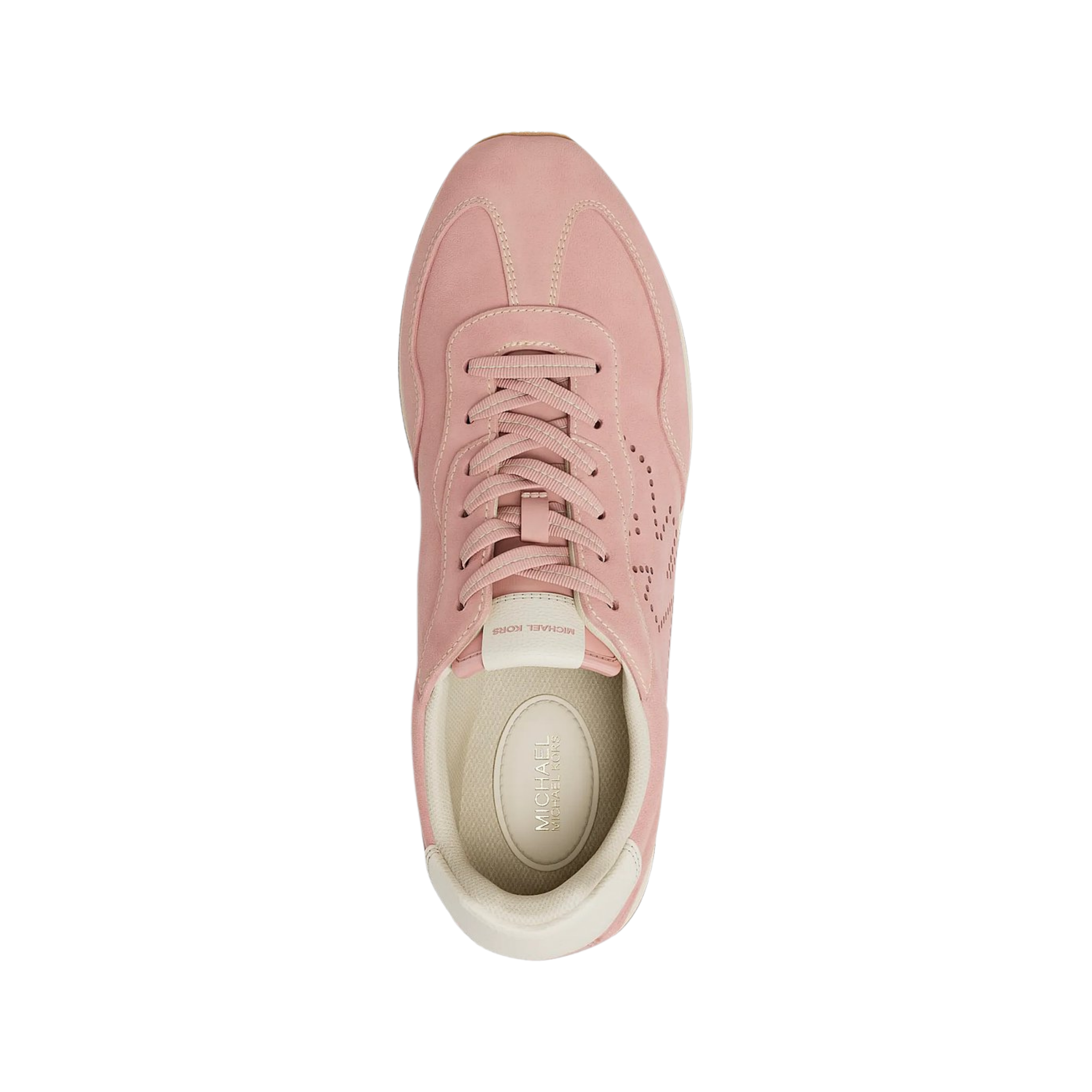 Michael Kors Women Essex Suede Trainer - Powder Blush