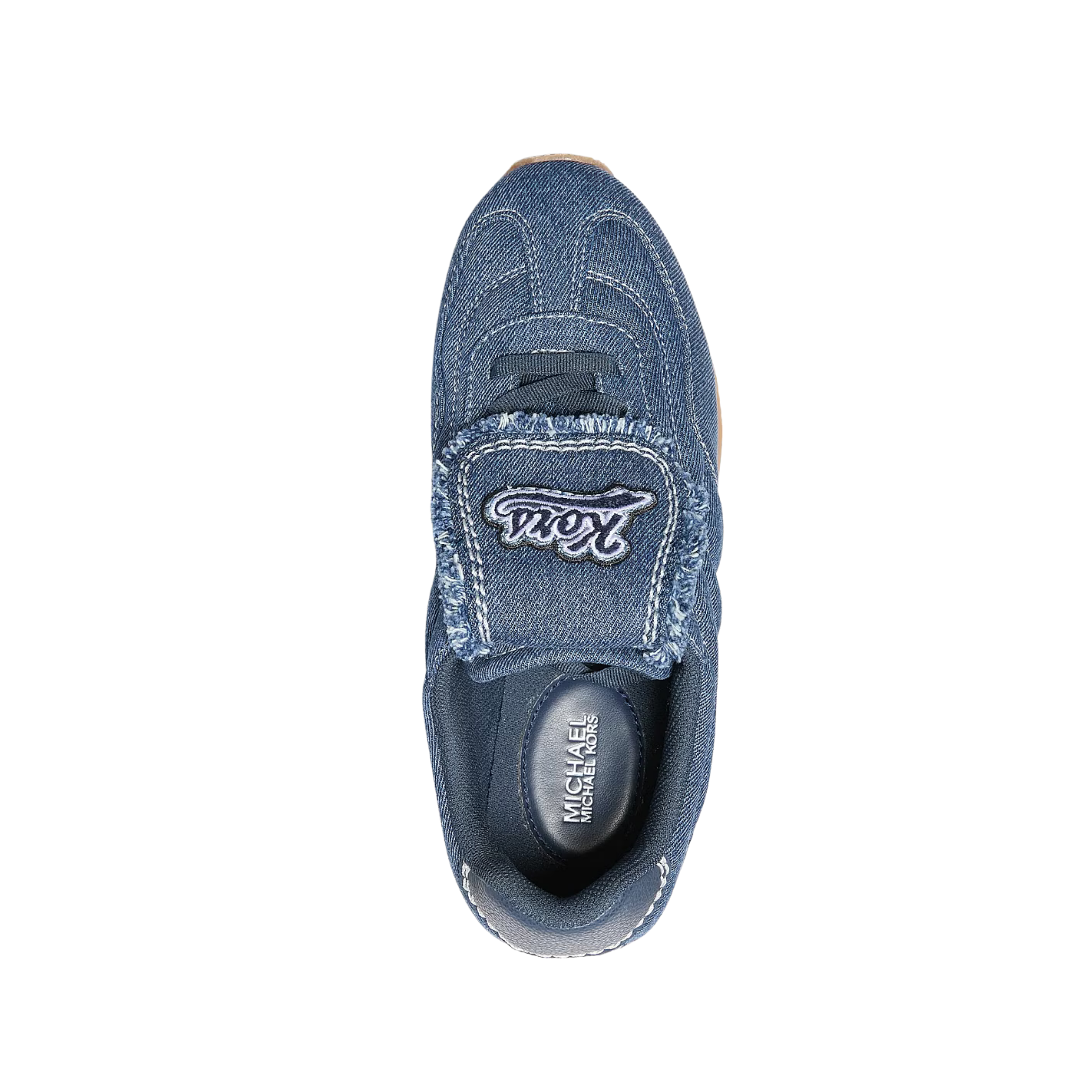 Michael Kors Women Essex Denim Trainer - DK VT Bluwsh