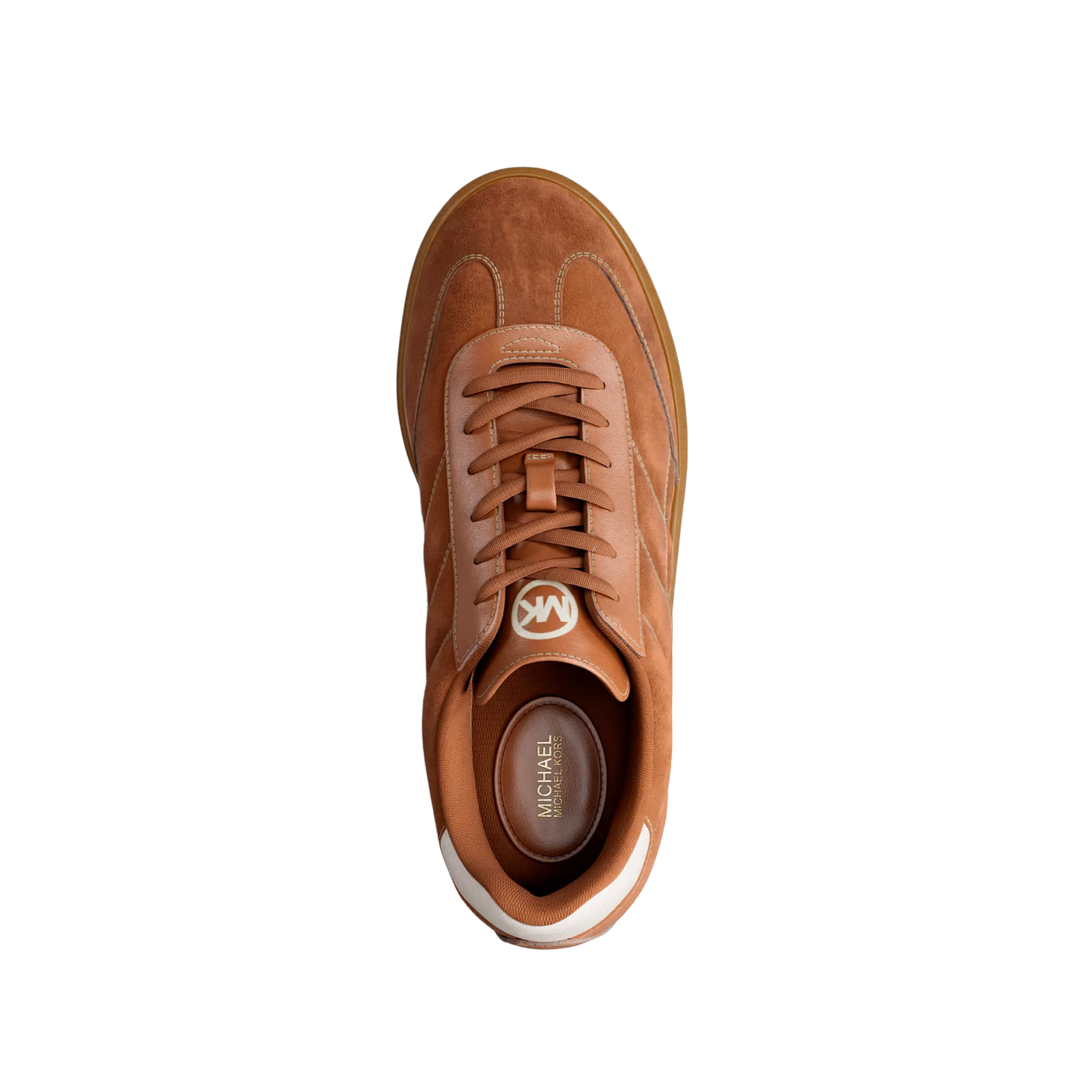 Michael Kors Women Benny Suede Sneaker - Luggage