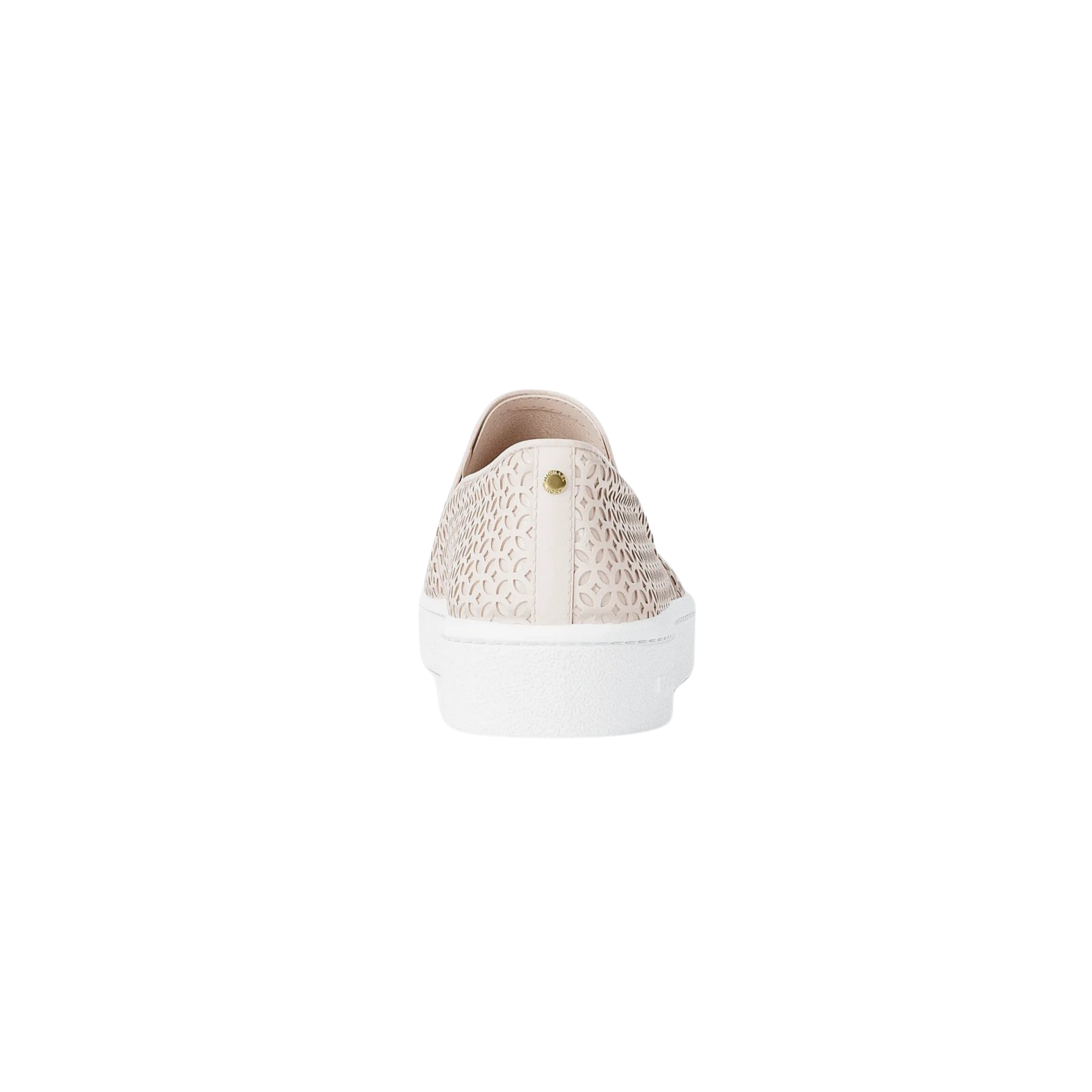 Michael Kors Women Keaton Perforated Slip On Sneaker - LT Cream