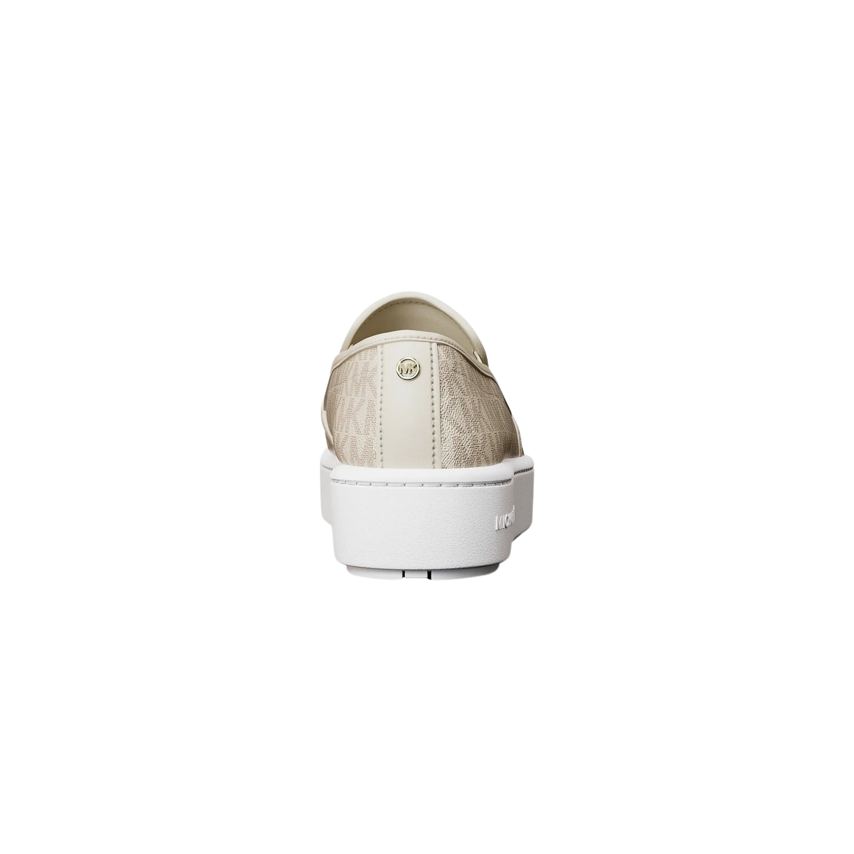 Michael Kors Women Teddi Signature Logo Slip On Sneaker - Van Cream