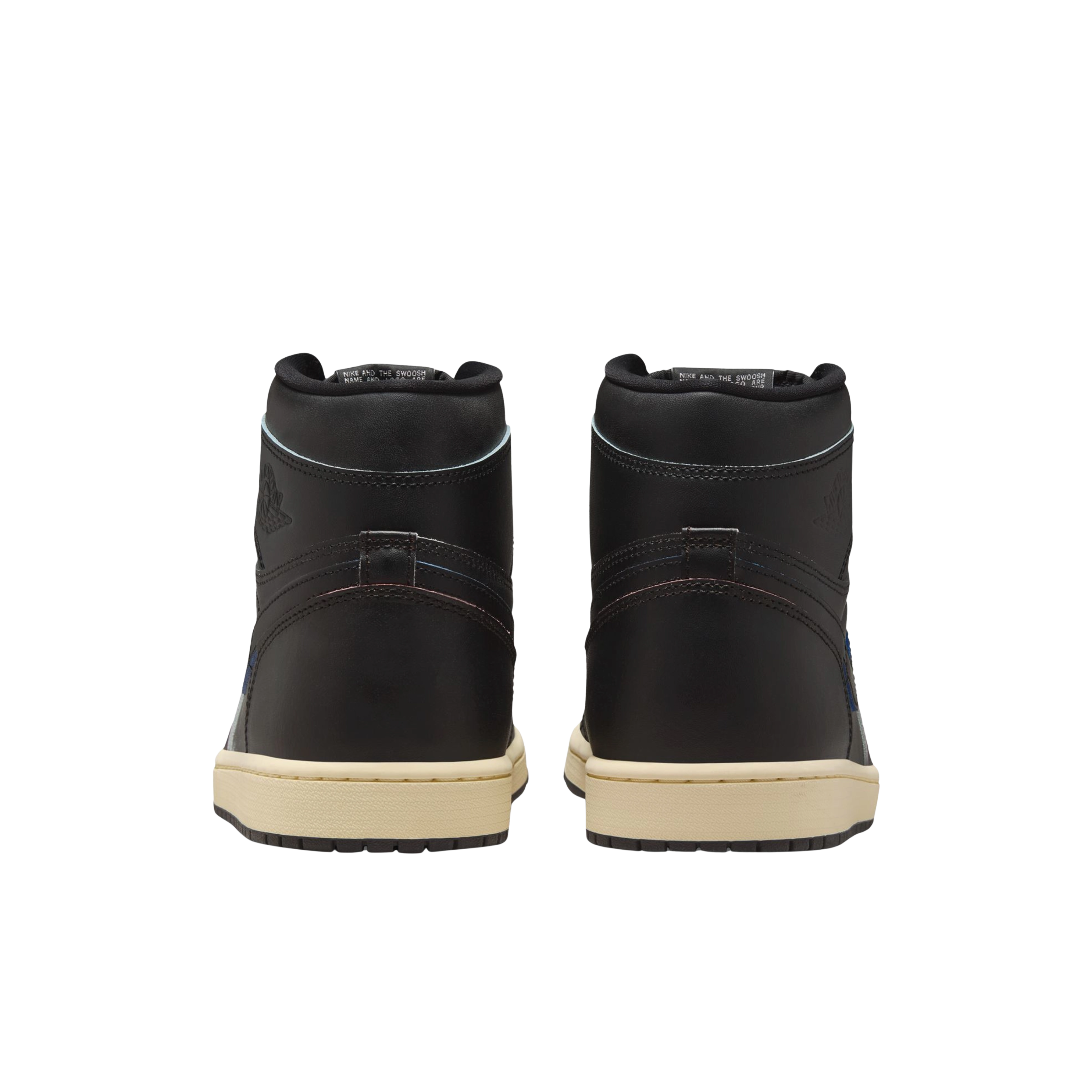 Nike Men's Air Jordan Retro 1 High - Black Muslin