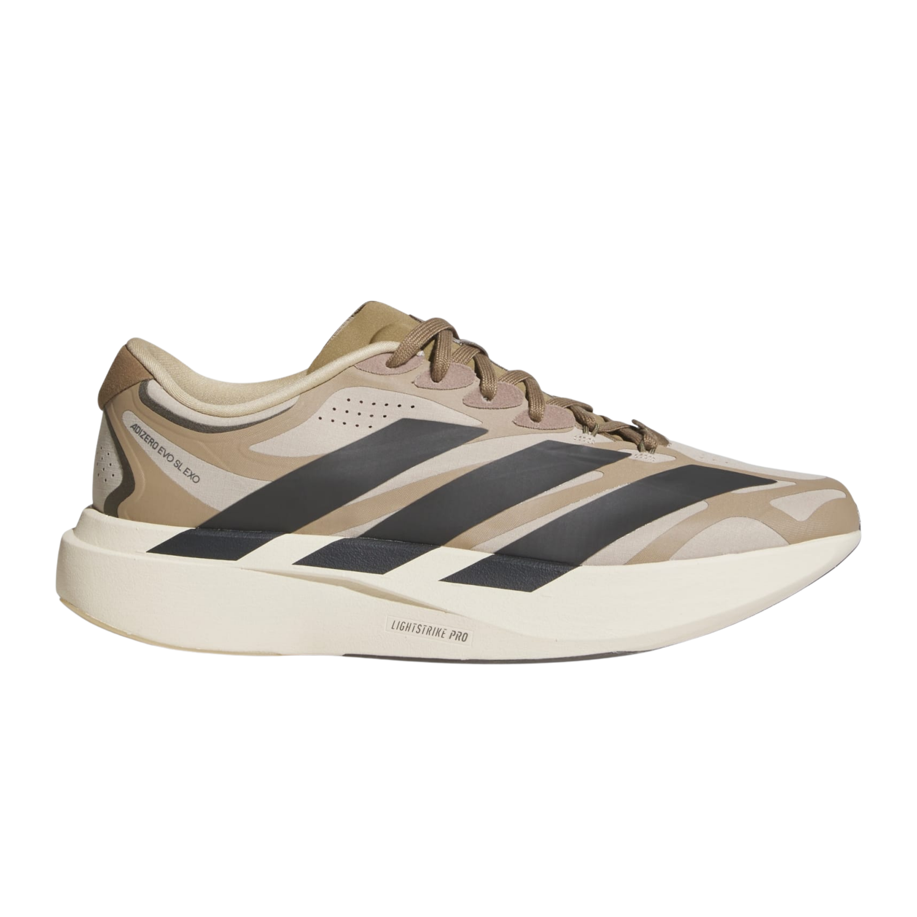 Adidas Men Adizero Evo SL Exo - Khaki Three Carbon Khaki Six