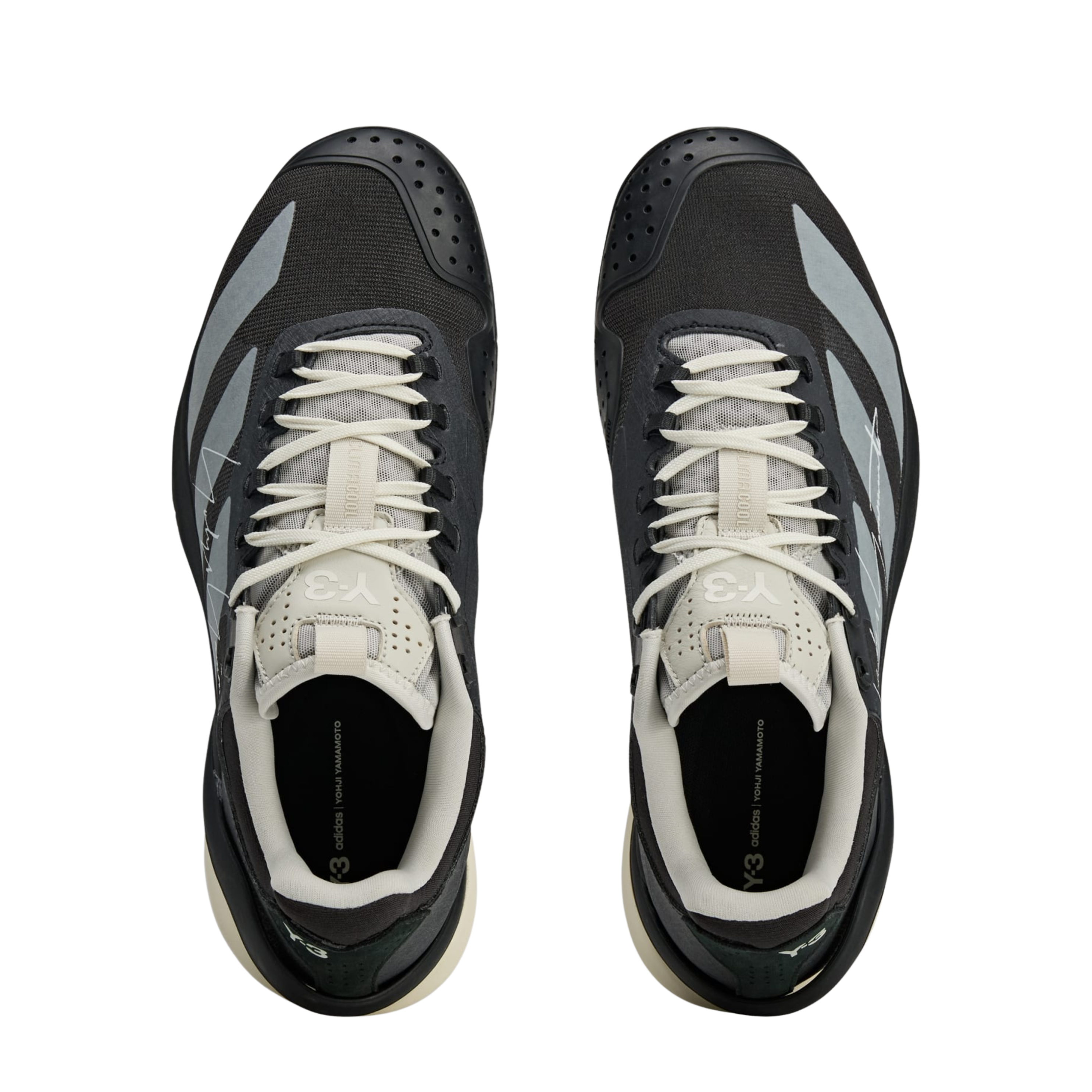 Adidas Men Y-3 Adizero Cybersonic 2 Tennis - Black Orbit Grey
