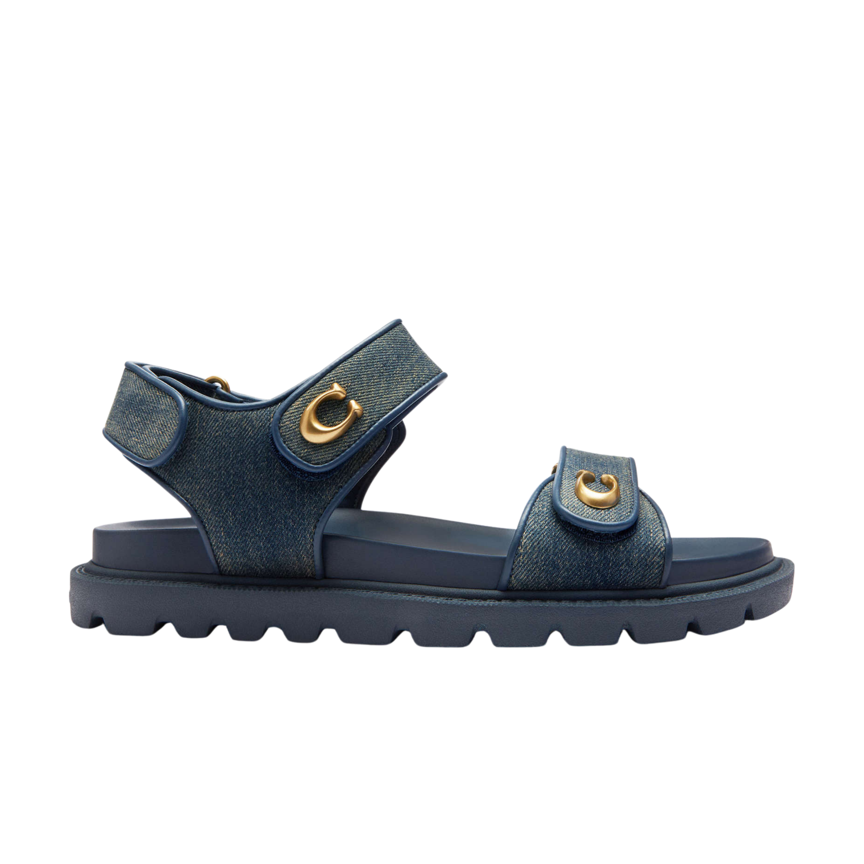 Coach Women's Brynn Sandal - Dark Indigo