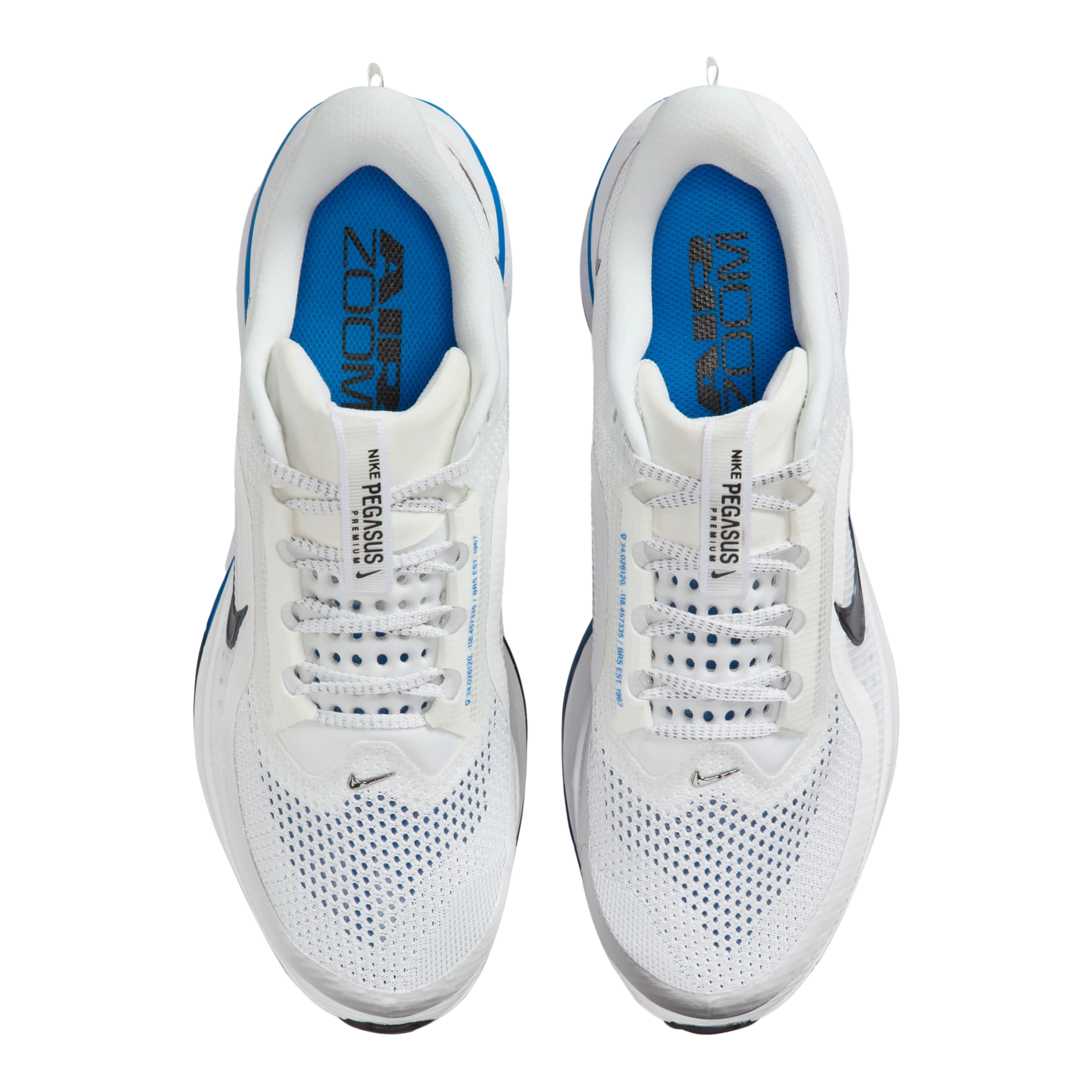 Nike Men's Pegasus Premium - White Blue