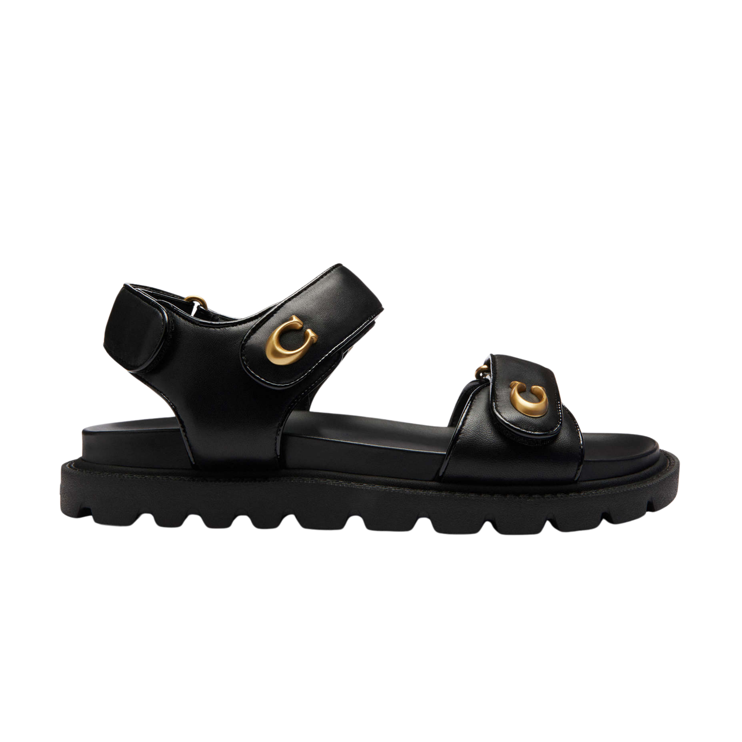 Coach Women's Brynn Sandal - Black Gold