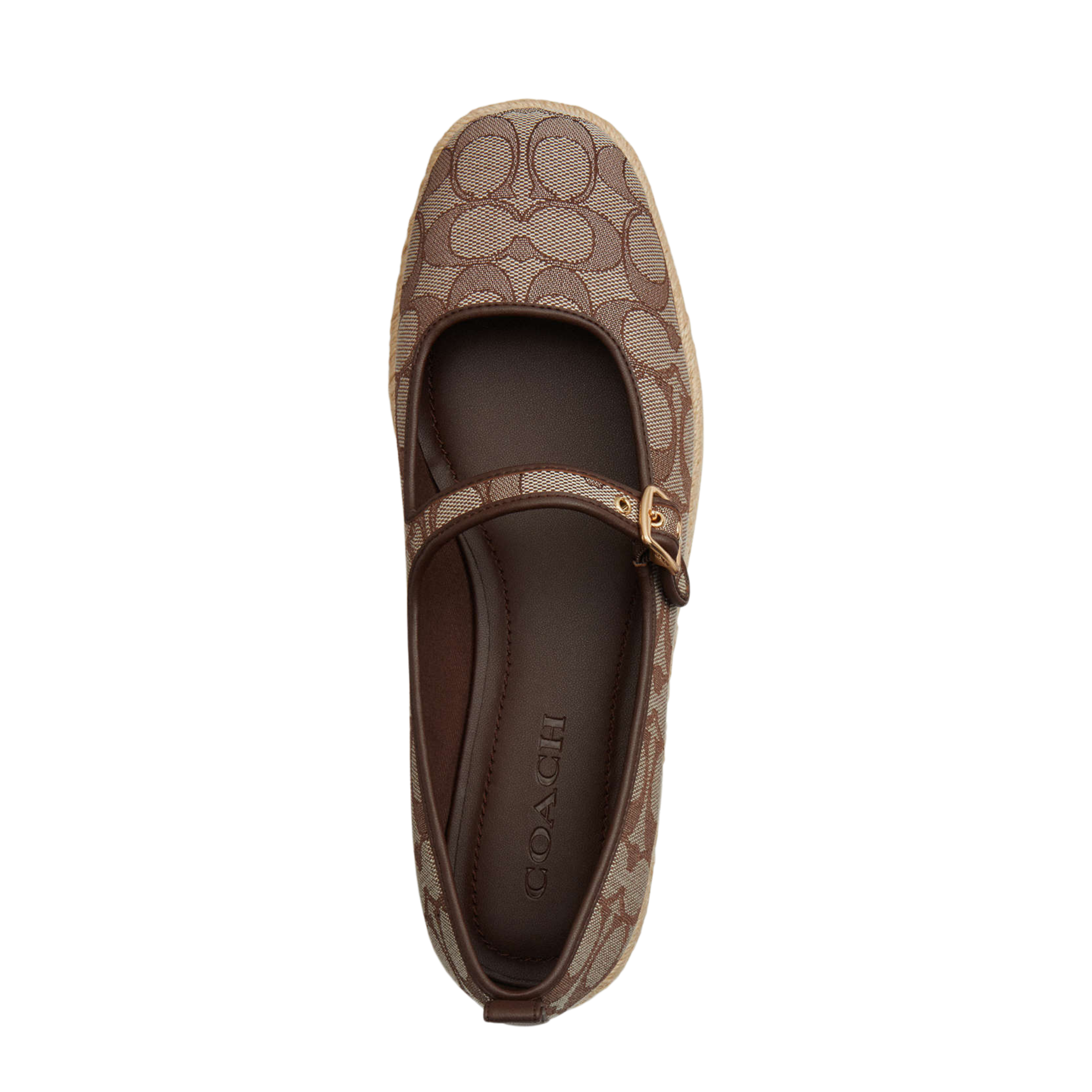 Coach Women's Mary Jane Espadrille - Oak Maple