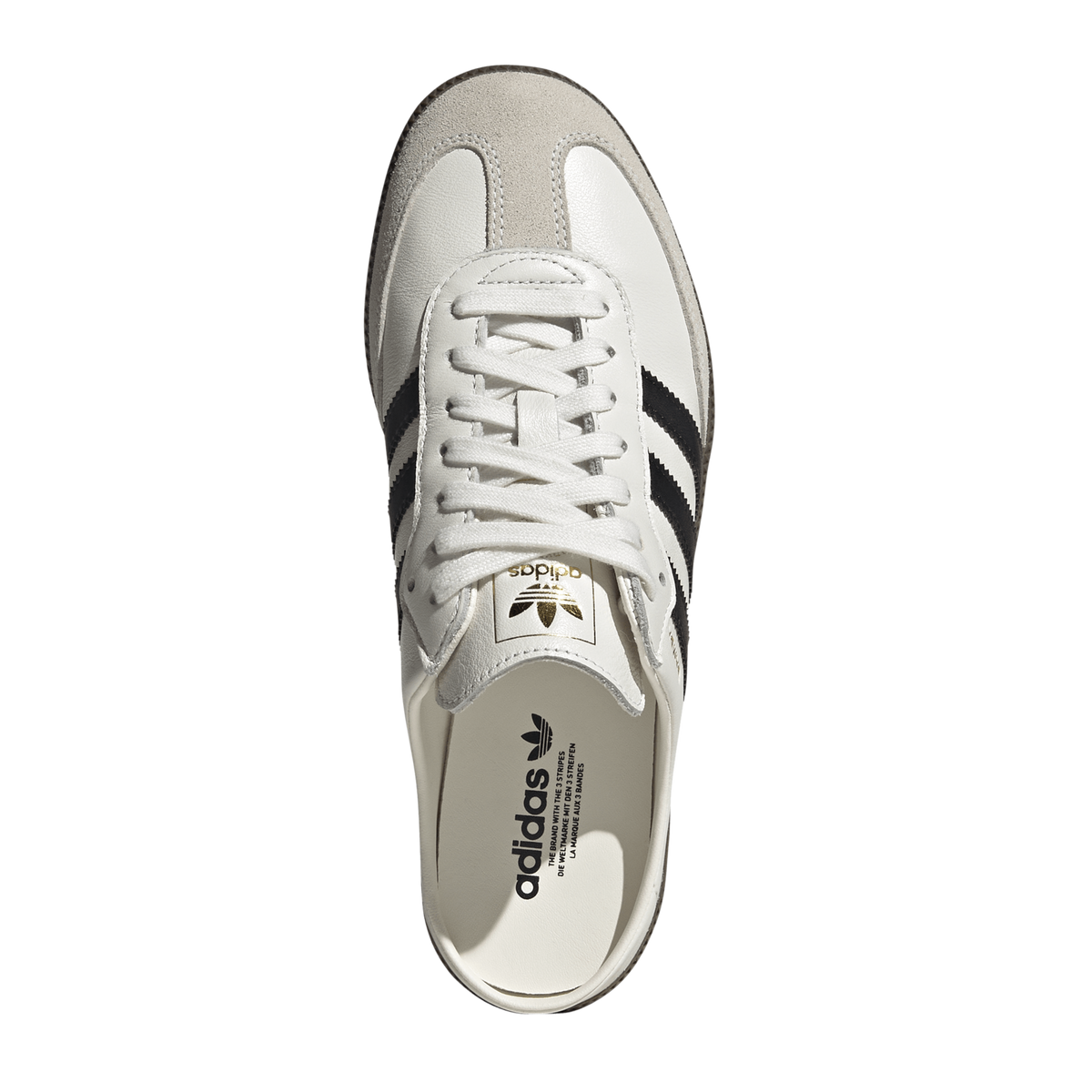 Adidas Women Samba OG Mule - Cloud White Core Black Gum5