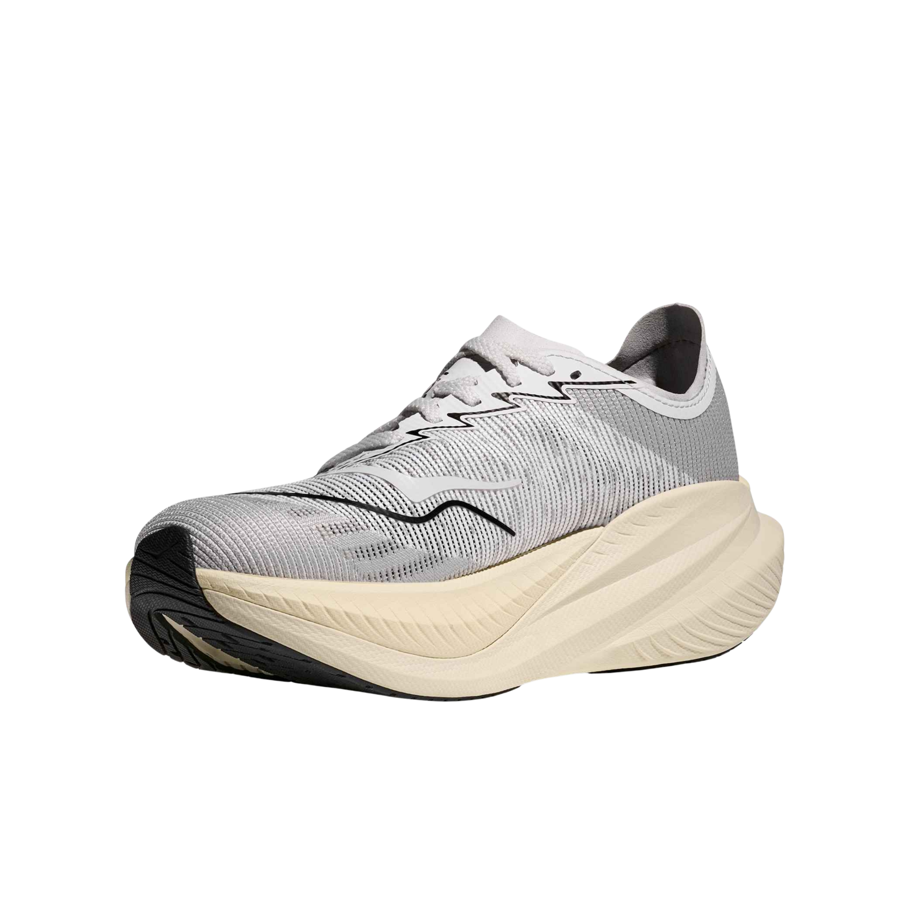 Hoka Men Mach X 2 - White Cosmic Grey