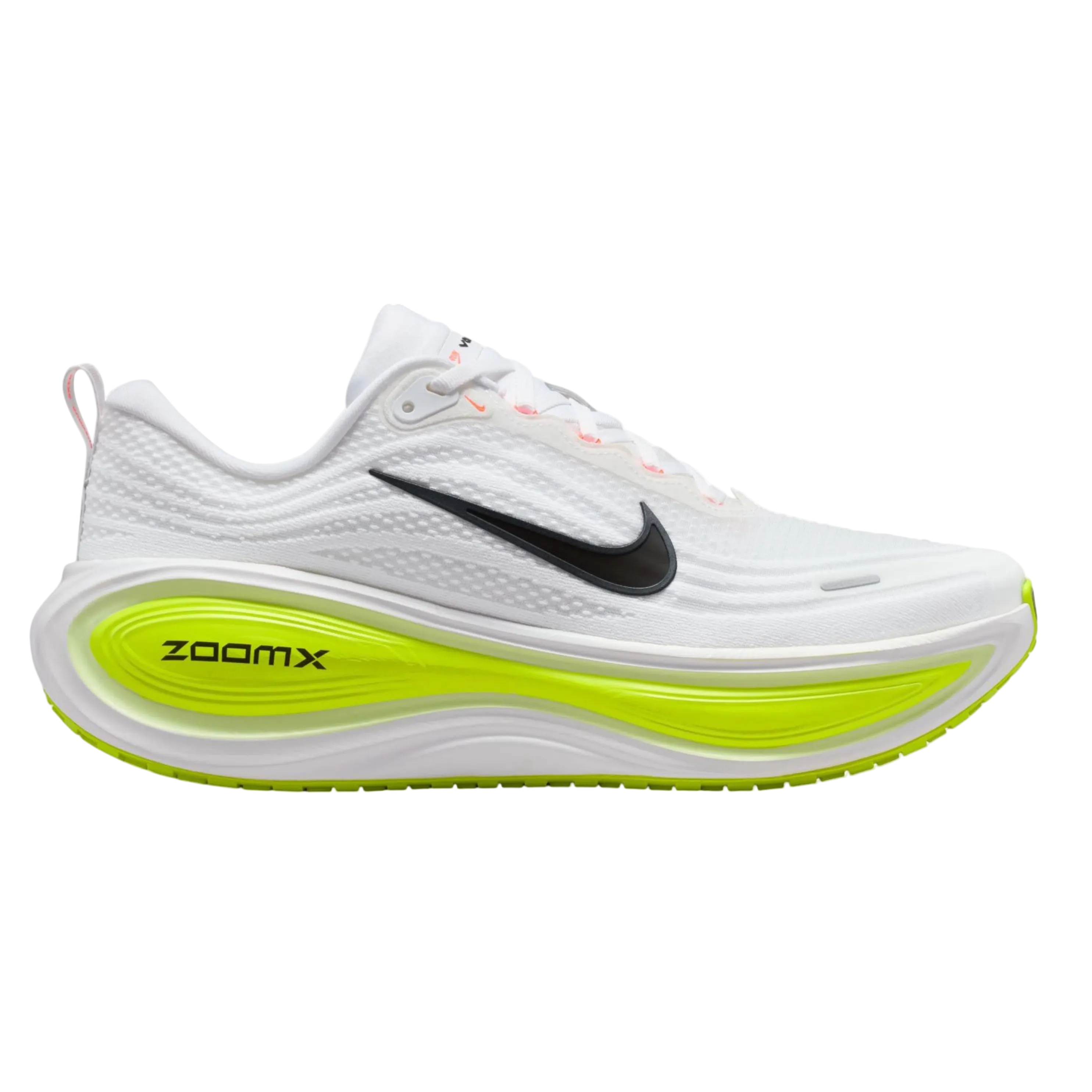 Nike Men's Vomero Plus - White Black Barely Volt