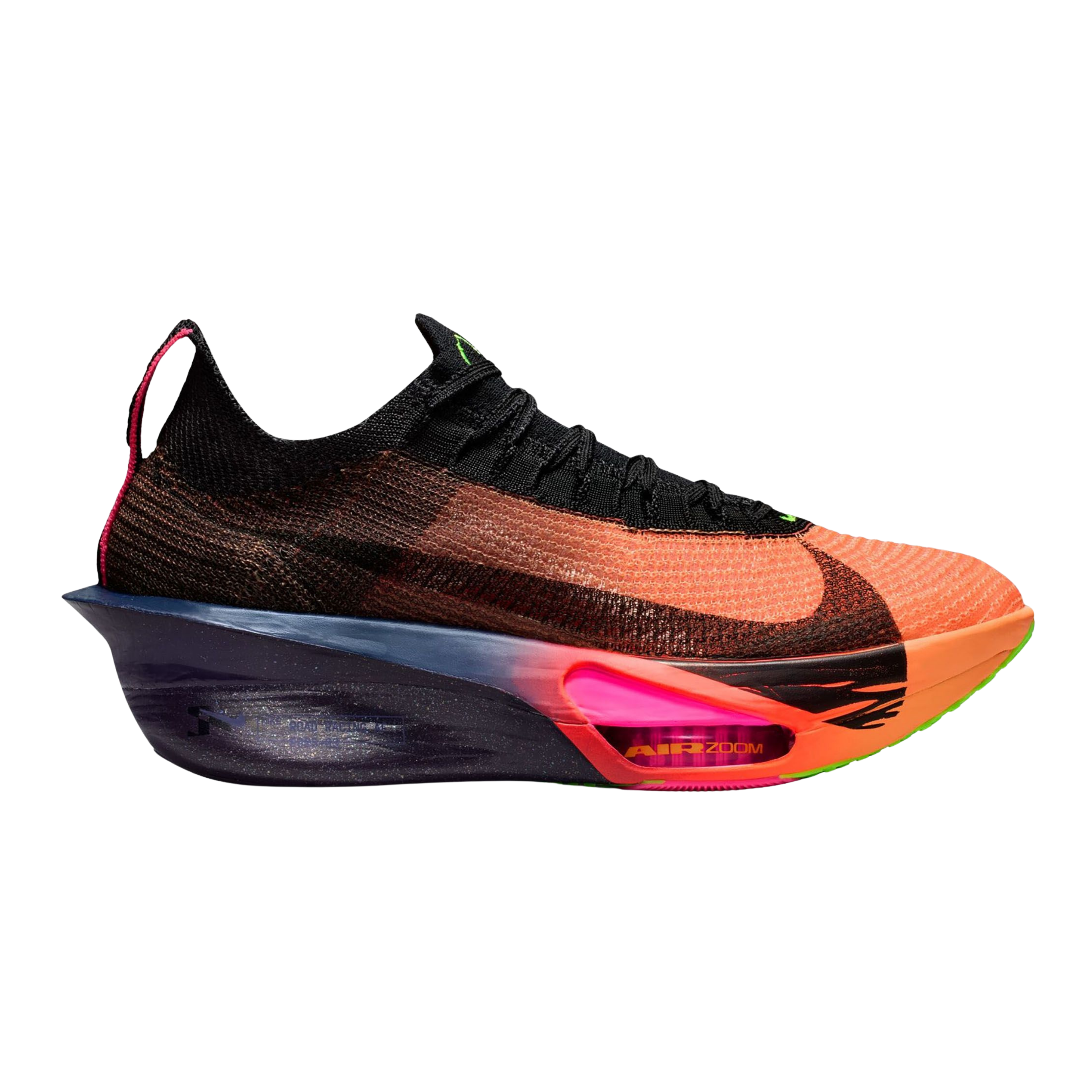 Nike Women's Alphafly 3 - Orange Pulse Black-Purple Dynasty
