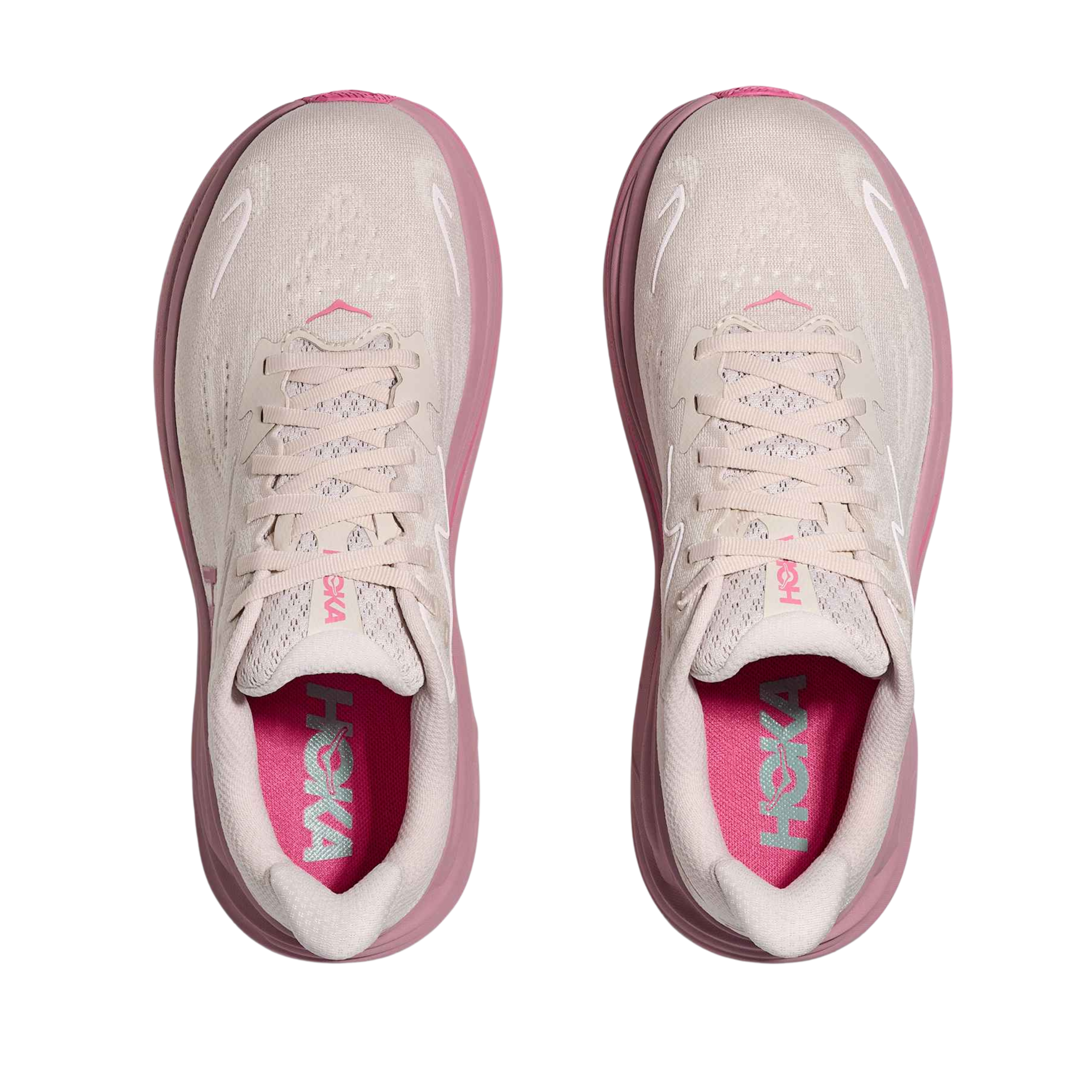 Hoka Women Clifton 10 - Cream Dried Rose