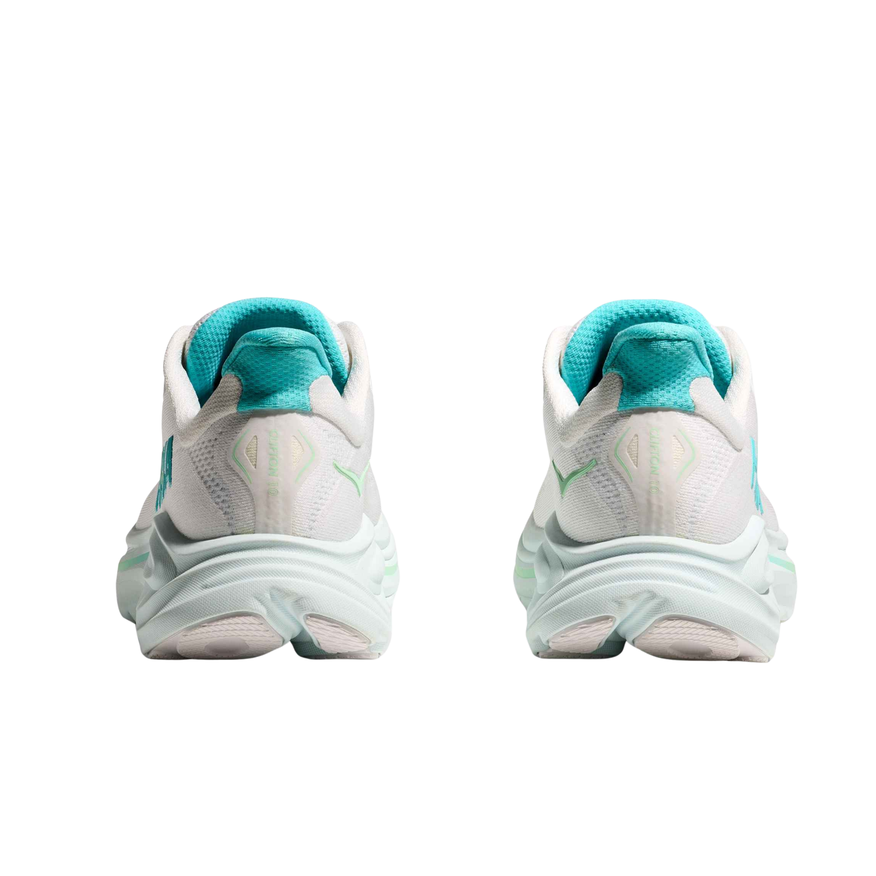 Hoka Women Clifton 10 - White Cielo Blue