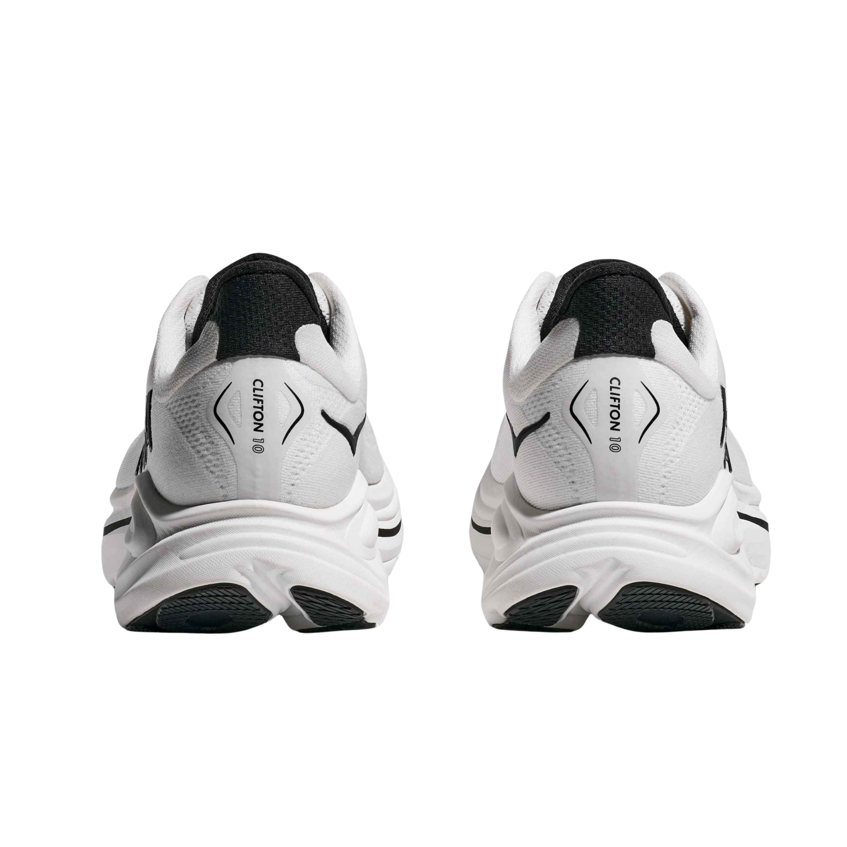 Hoka Men Clifton 10 - White Black