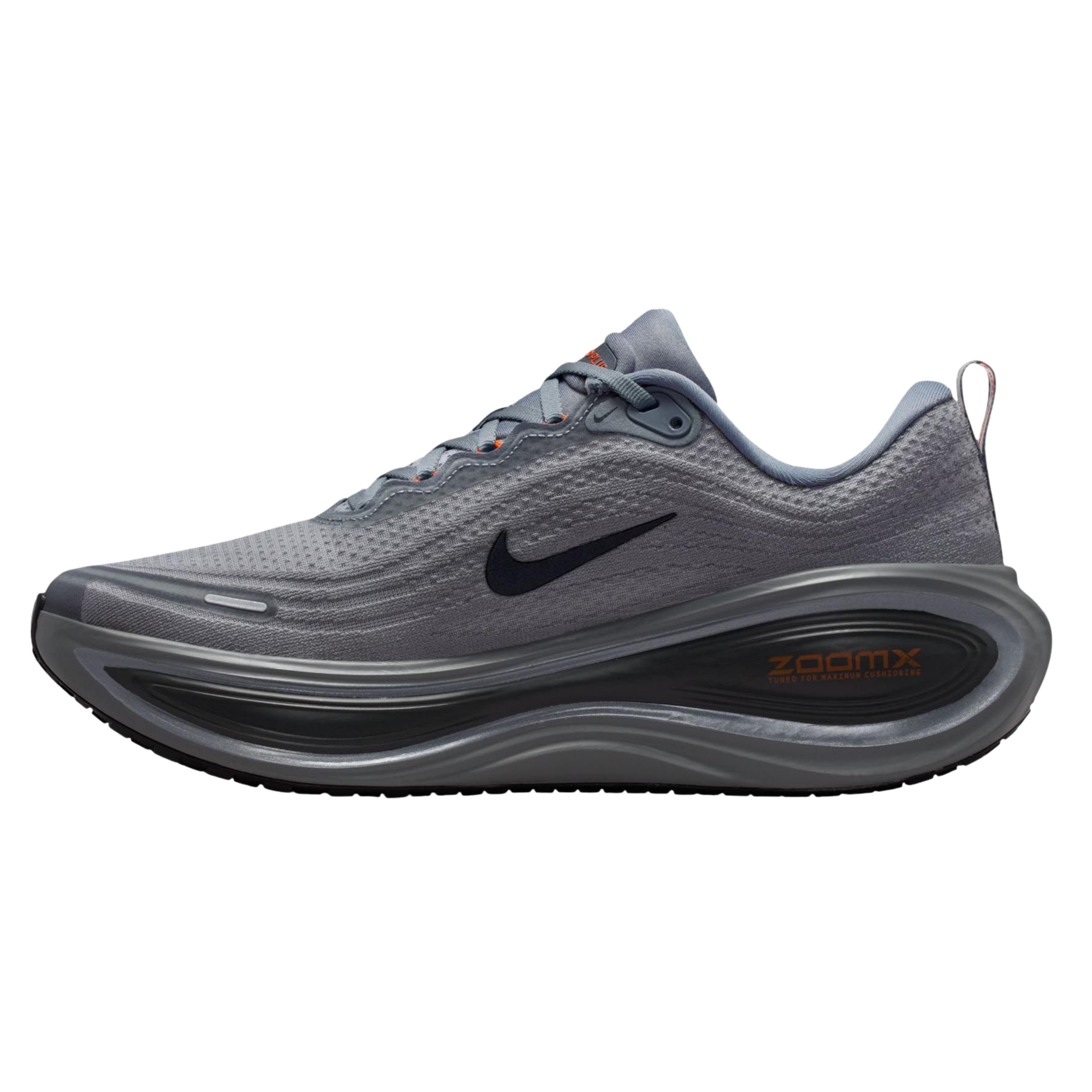 Nike Men's Vomero Plus - Cool Grey Black Safety Orange