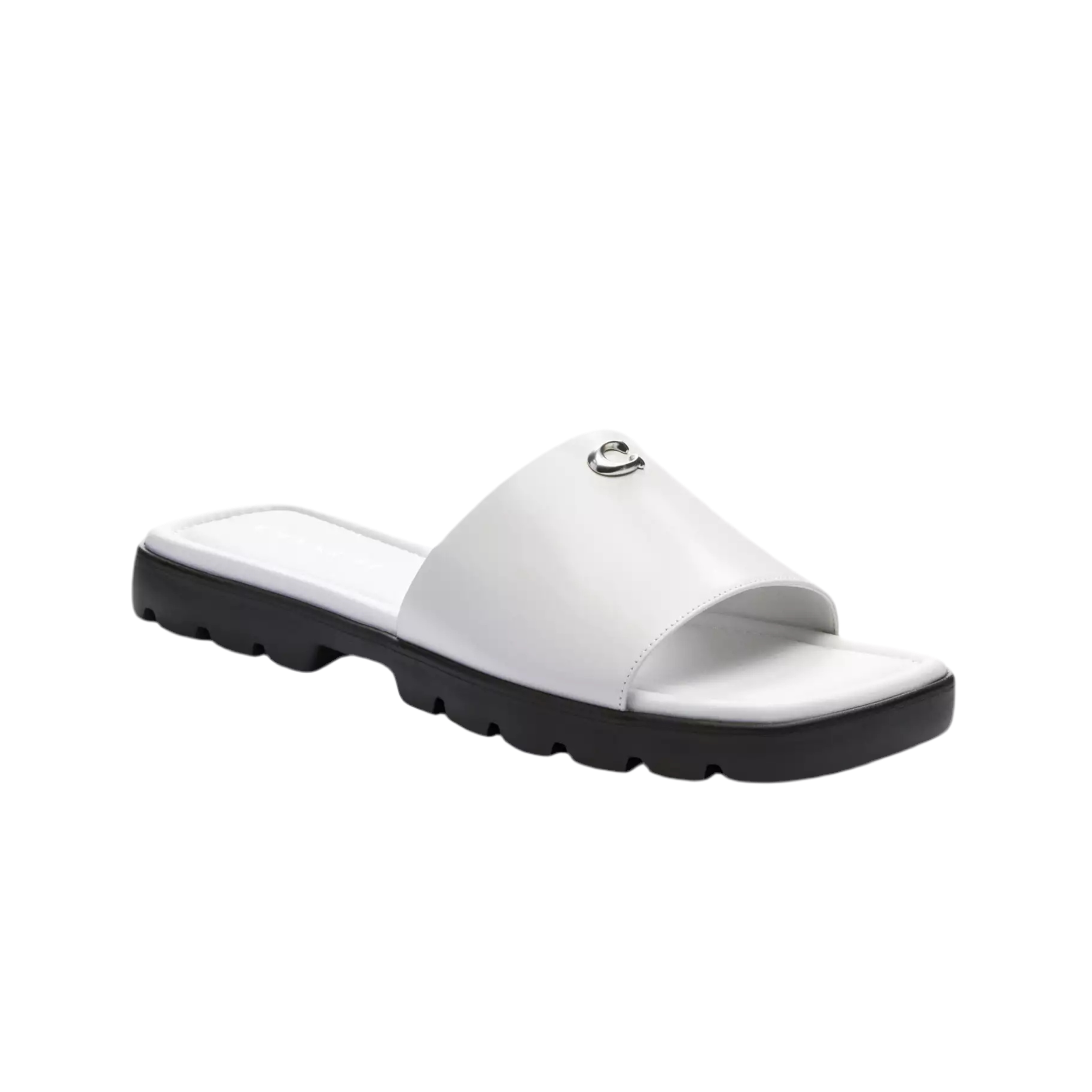 COACH Women's Florence Sandal - Optic White