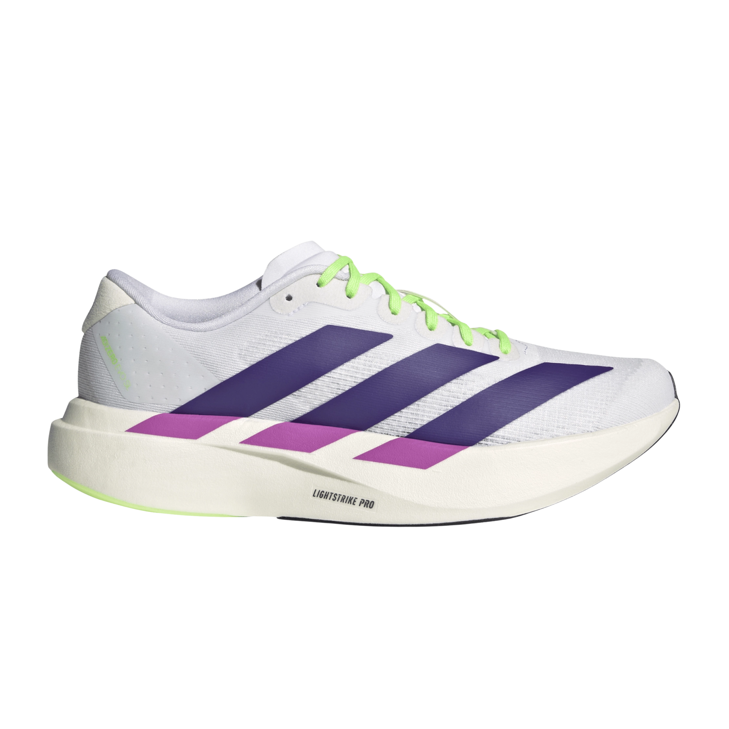Adidas Women Adizero Evo SL - White Green Purple
