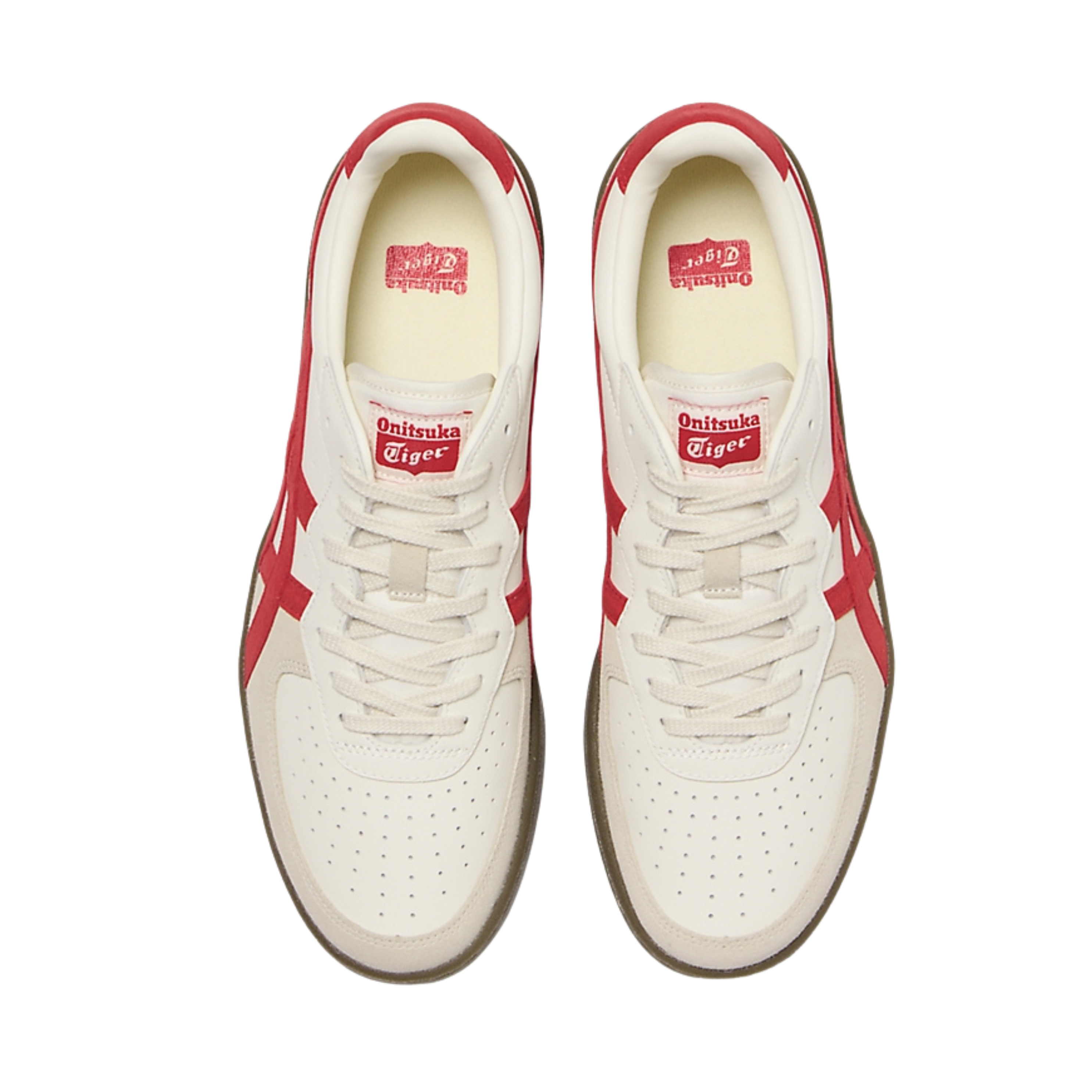 Onitsuka Tiger Women GSM - Cream Classic Red